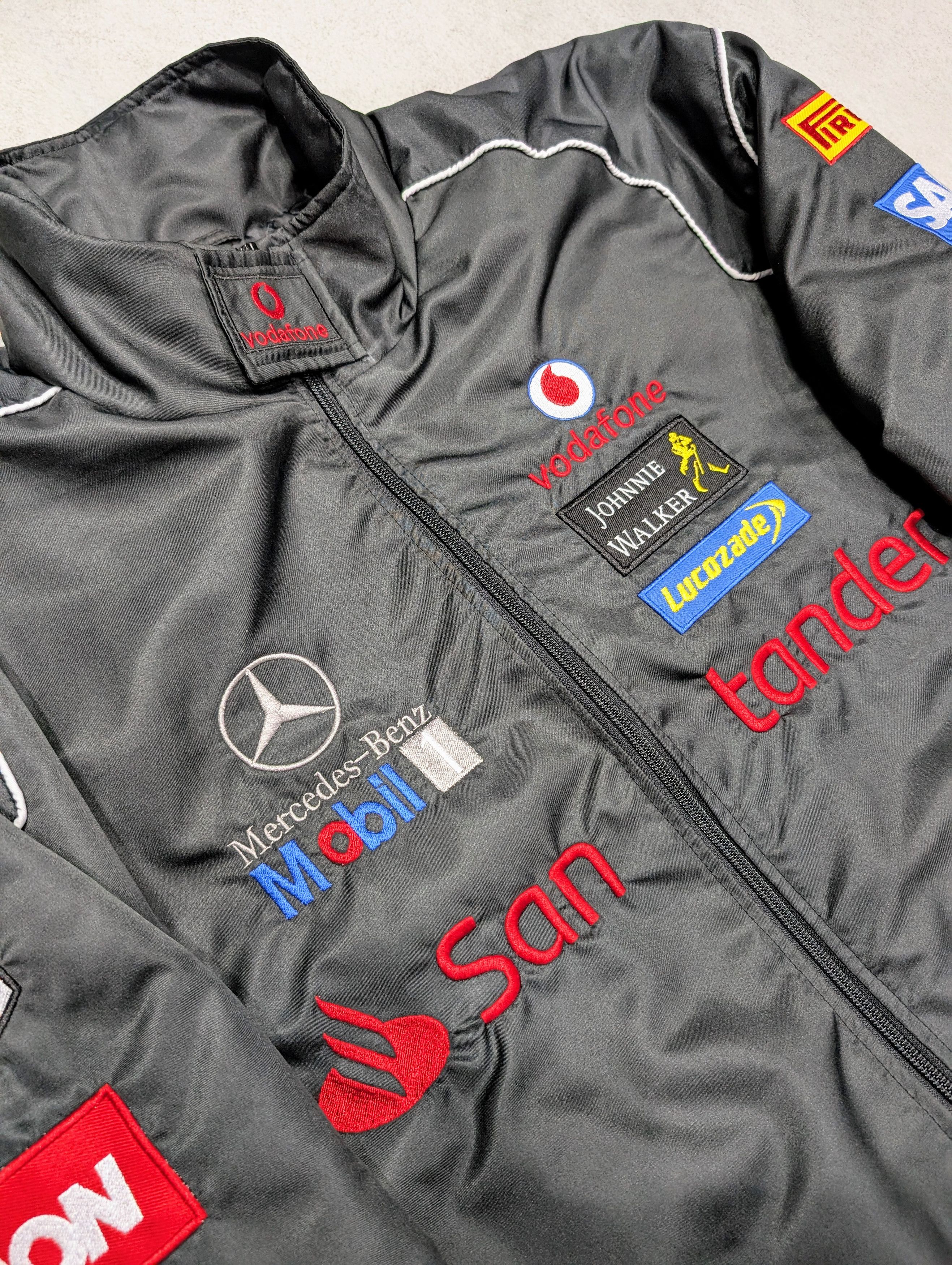 Japanese Brand 💀🏎️ MERCEDES 🔥🔥 BENZ Unisex Adults Racing Jacket Coats Size US S / EU 44-46 / 1 - 4 Thumbnail