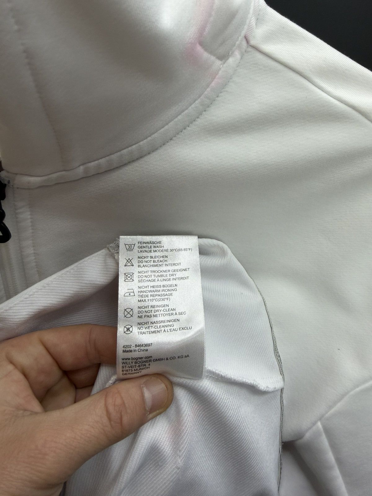 Bogner Bogner Fire + Ice Womens Hoodie Full Zip White Size S Size S / US 4 / IT 40 - 13 Thumbnail