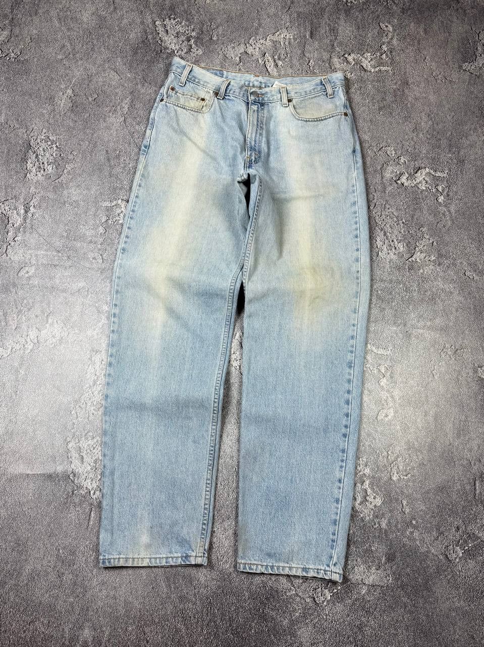 Levi's Vintage 90s Levi's 550 Stone Washed Relaxed Fit Jeans Y2K Size US 36 / EU 52 - 8 Thumbnail