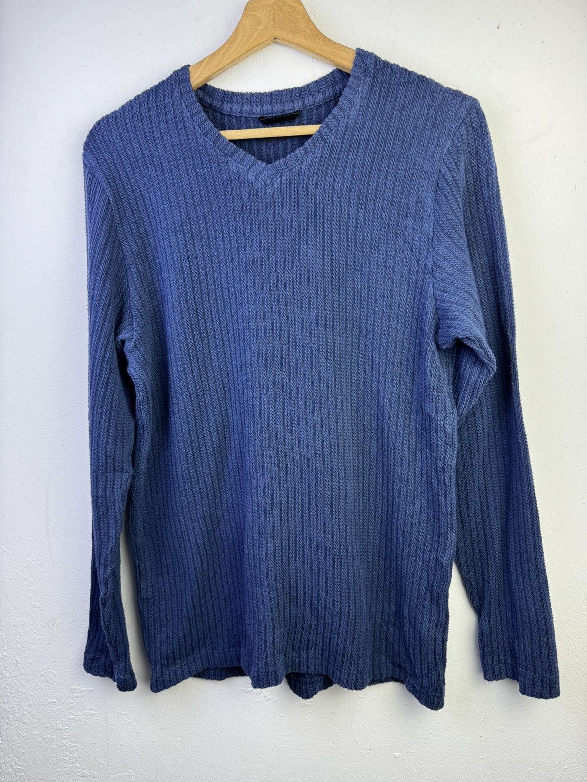 Tete Homme Tete Homme Issey Miyake Knit Shirt Size M / US 6-8 / IT 42-44 - 3 Thumbnail