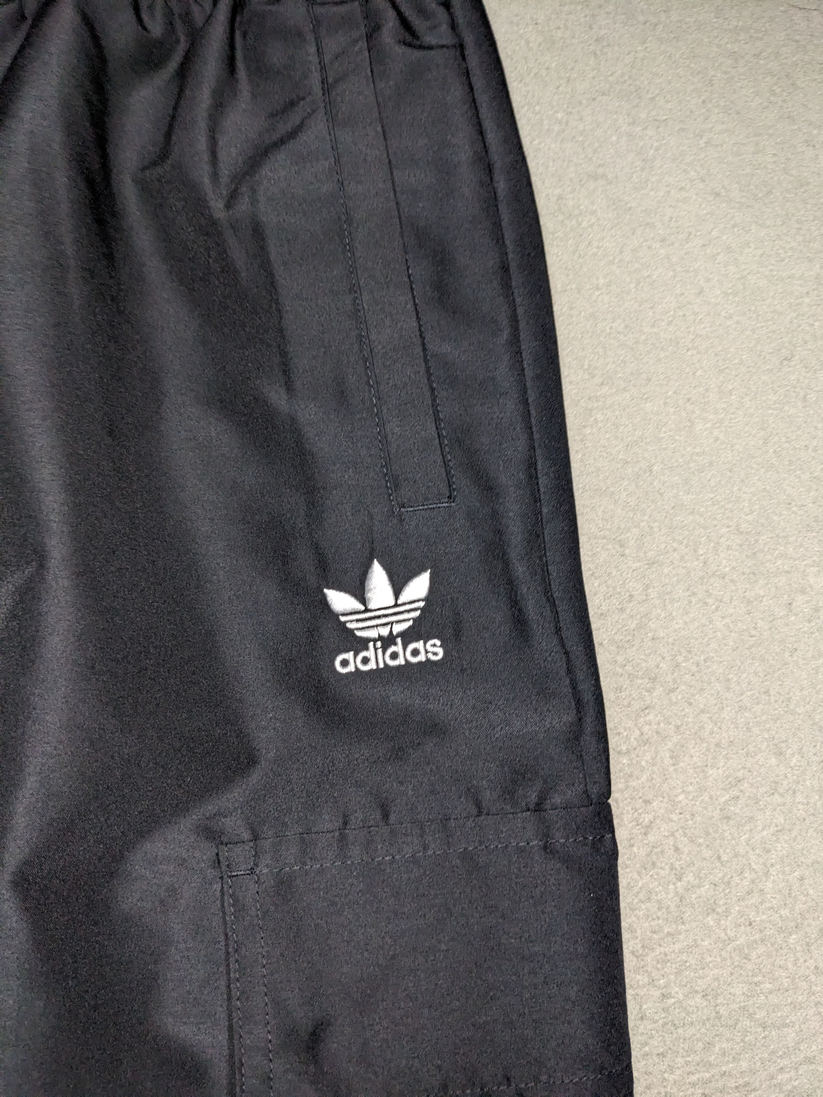 Adidas Adidas Originals 3 Stripe Cargo Pants Trefoil Wide Leg Size US 30 / EU 46 - 3 Thumbnail