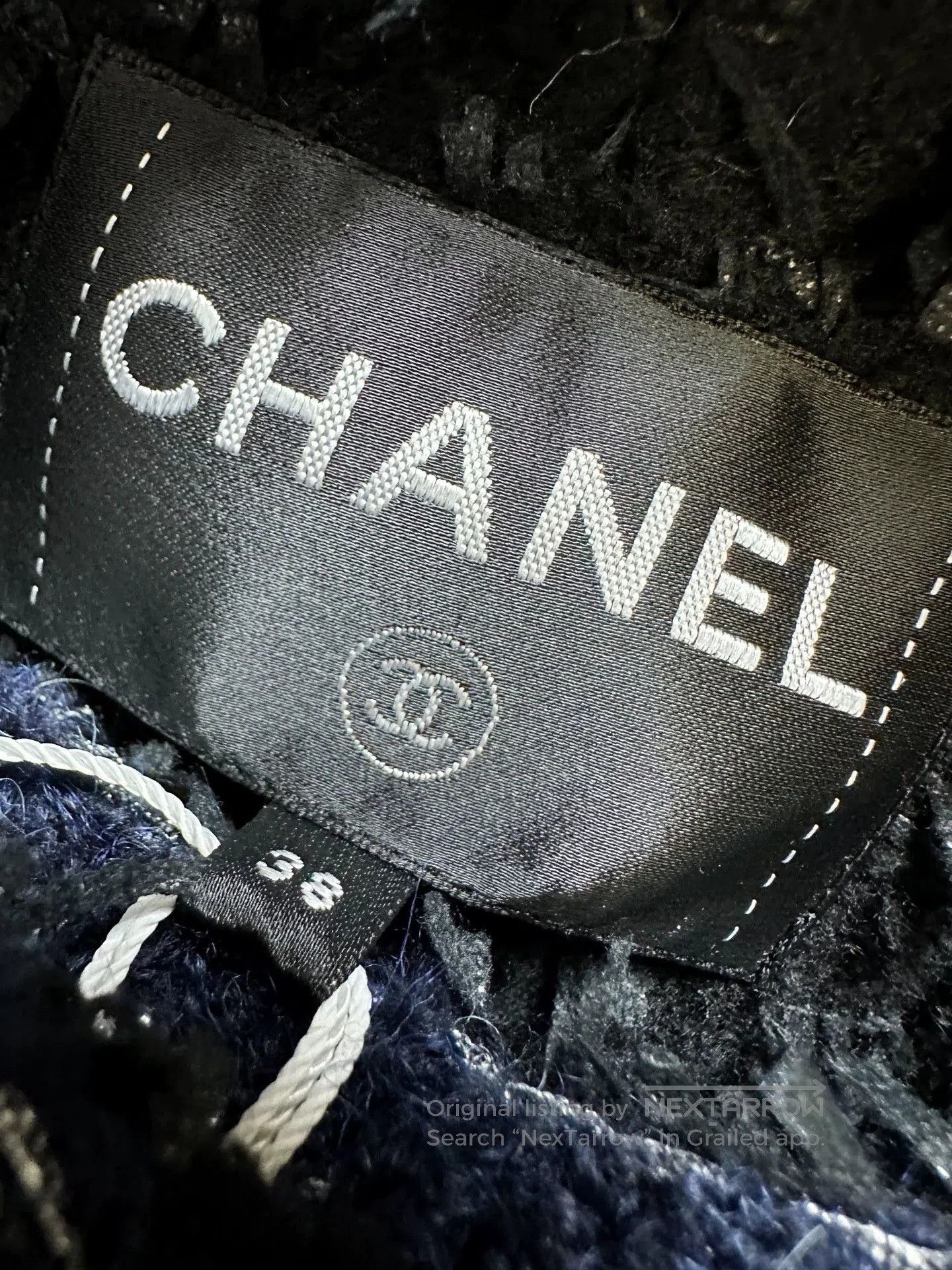 Chanel Chanel 22A Black Long Coat with Trim. Size US M / EU 48-50 / 2 - 7 Thumbnail