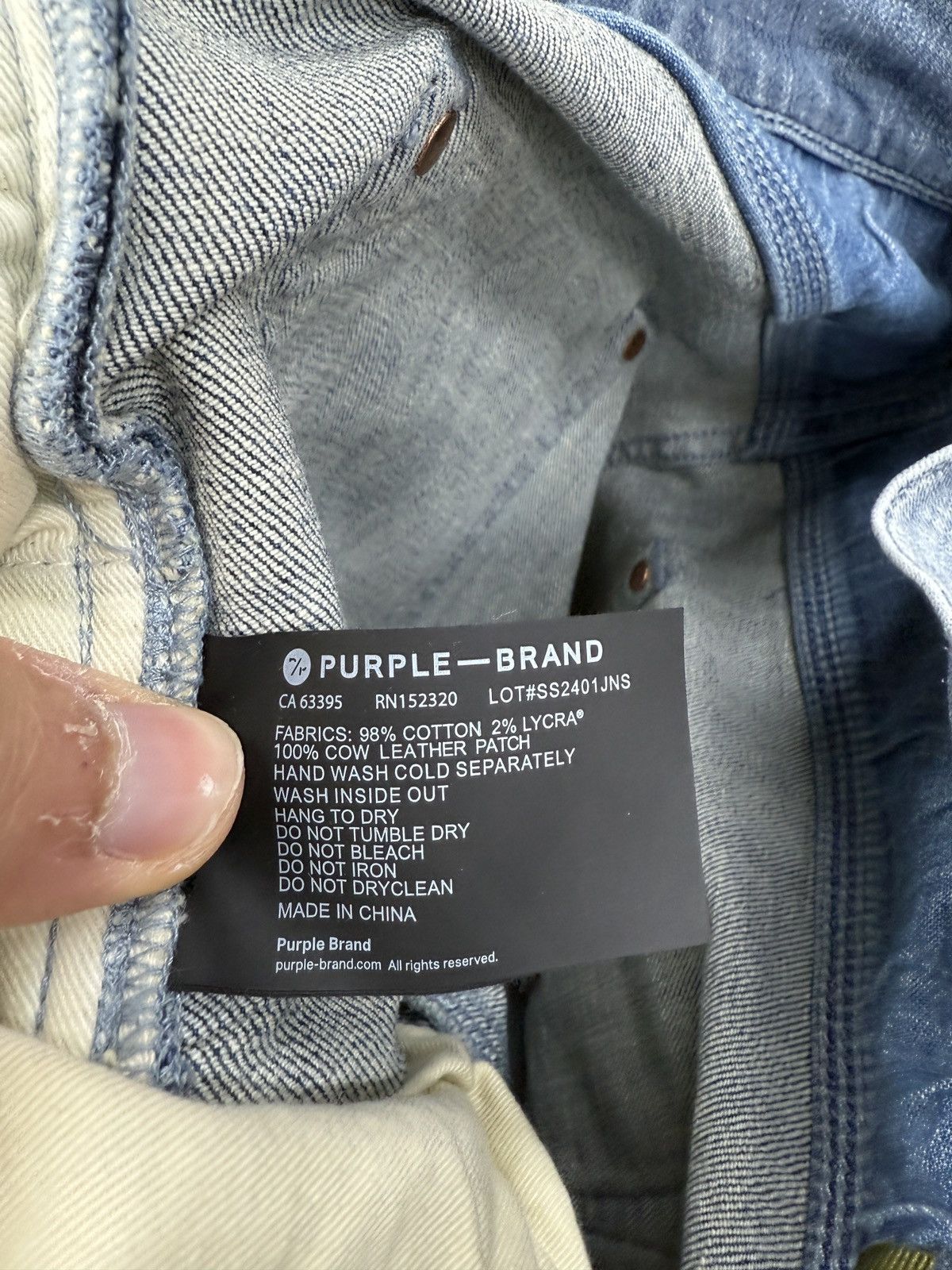 Purple Brand Purple Brand Flare Jeans Size US 32 / EU 48 - 12 Thumbnail