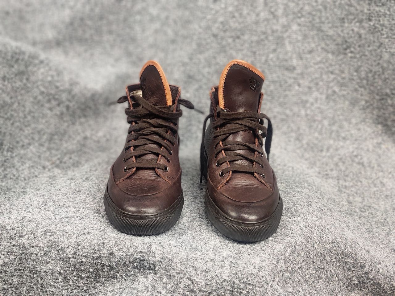 Other Benci Brothers scrambler Fur brown leather boots Sneakers Size US 8 / IT 38 - 7 Thumbnail