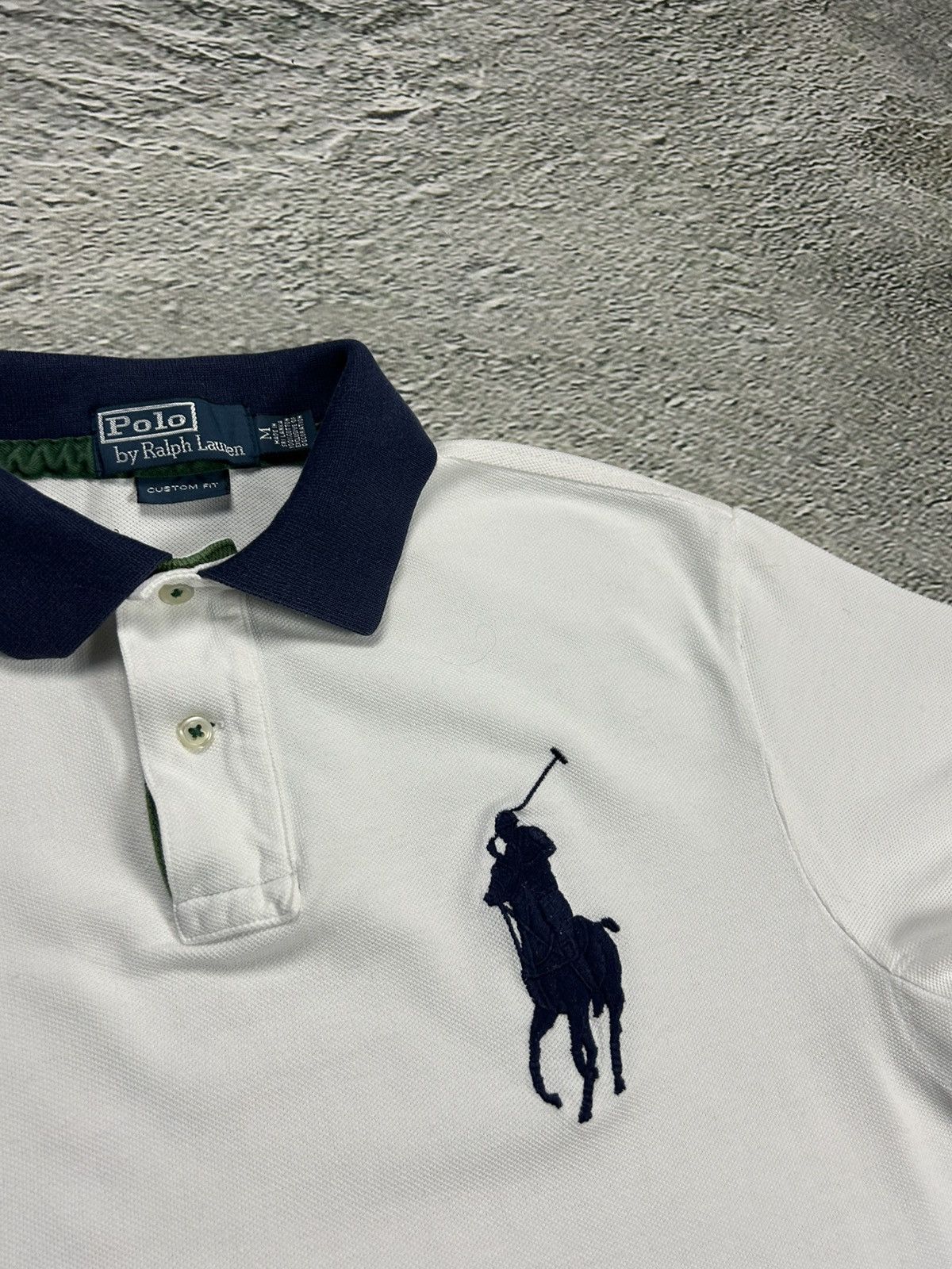 Ralph Lauren Chief Keef Polo Ralph Lauren vintage white big pony Size US M / EU 48-50 / 2 - 2 Thumbnail