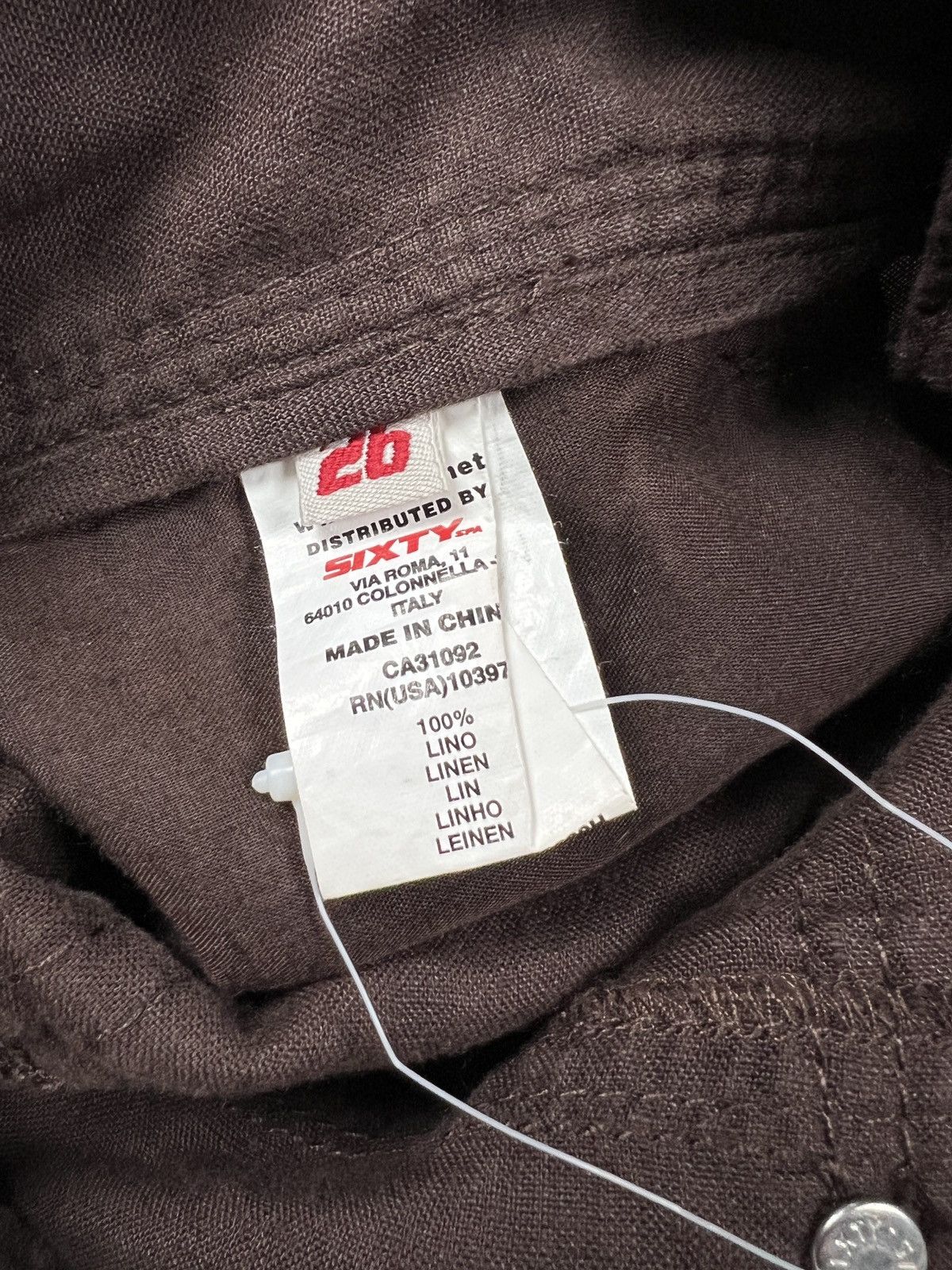 Miss Sixty MISS SIXTY BROWN LINEN PANTS WOMEN’S SIZE 26 Size 26" / US 2 / IT 38 - 10 Thumbnail