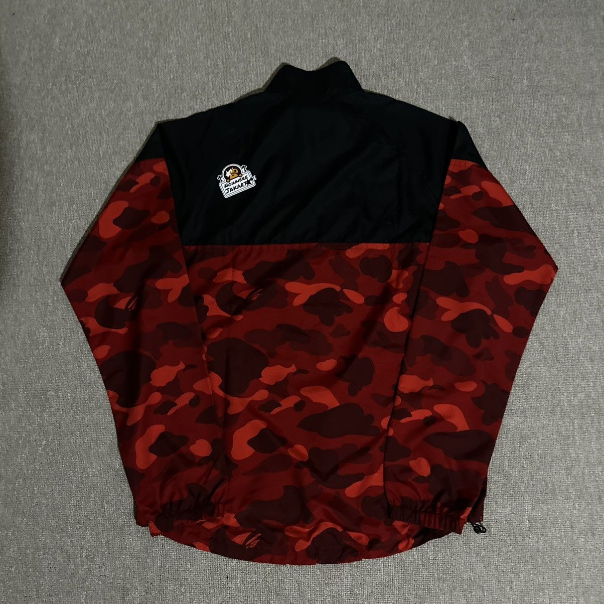 Bape Bapesta Red Camo Tracktop Size US M / EU 48-50 / 2 - 4 Thumbnail