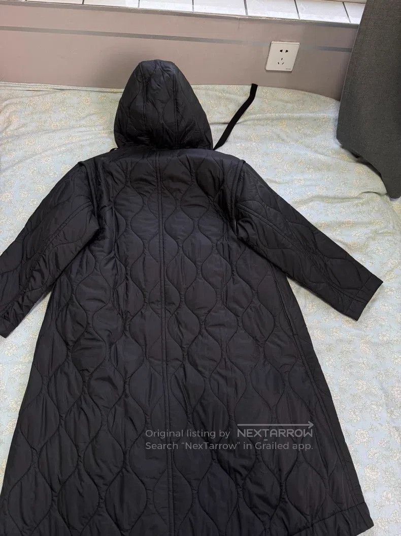 Comme des Garcons Comme Des Garcons Black Quilted Cotton Coat Size M / US 6-8 / IT 42-44 - 8 Thumbnail