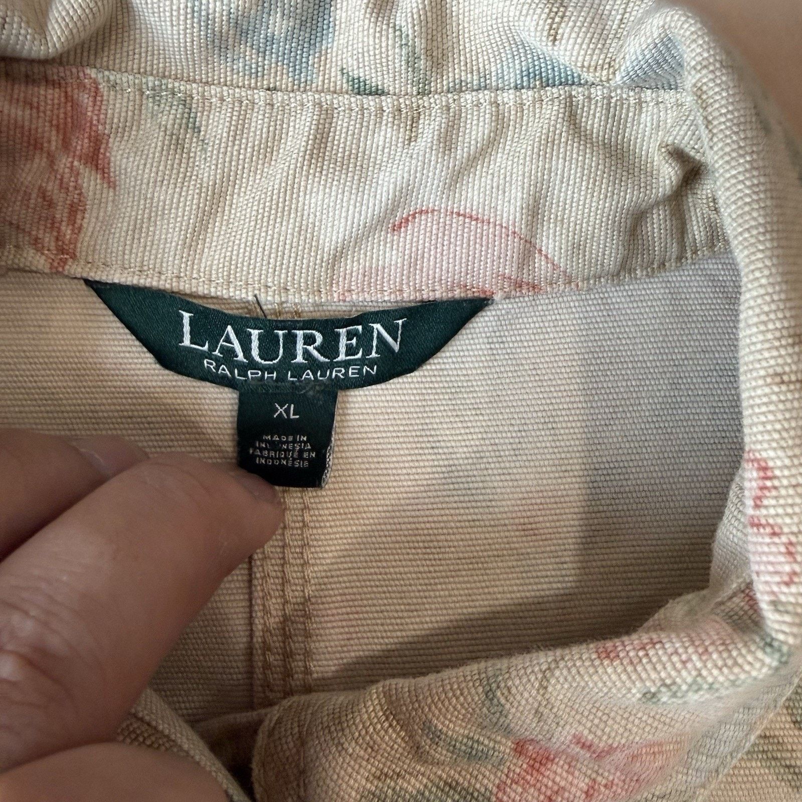 Lauren Ralph Lauren Lauren Ralph Lauren Denim Trucker Jacket Women's XL Multi Size XL / US 12-14 / IT 48-50 - 8 Thumbnail