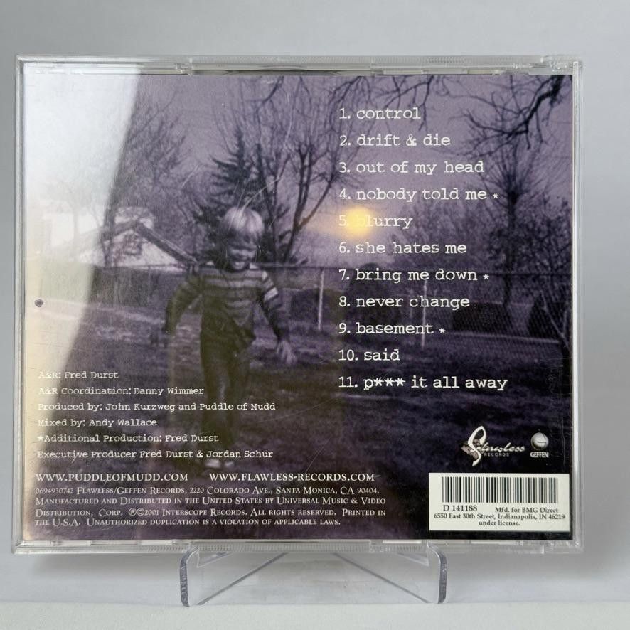Designer Puddle of Mudd Come Clean CD 2001 Album Y2K Interscope Size ONE SIZE - 3 Thumbnail