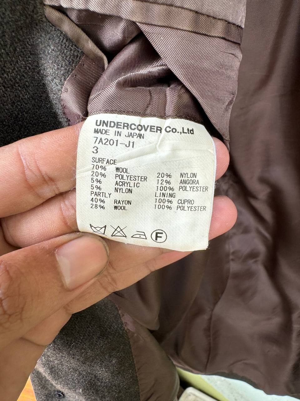 Japanese Brand × Undercover × Vintage Very Rare Undercoverism Blazer Hoodie Size 38L - 6 Thumbnail