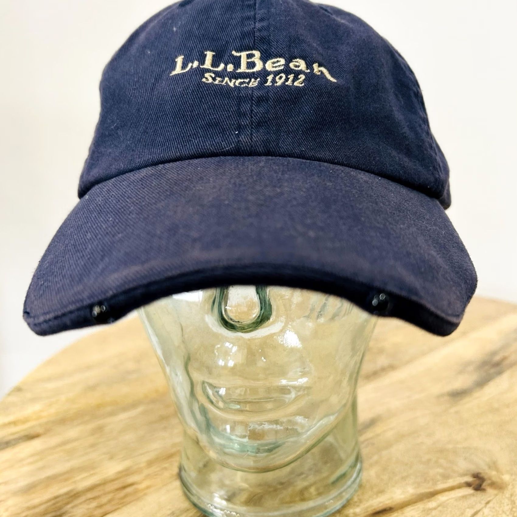 Vintage VINTAGE LL Bean LED LIGHTED BASEBALL HAT Strapback Adjustable Men Blue Size ONE SIZE - 3 Thumbnail