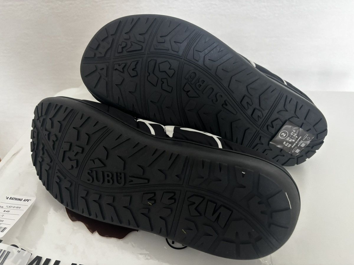 Bape Authentic ape bape x SUBU puffer sandals new L Size US 9 / EU 42 - 5 Thumbnail