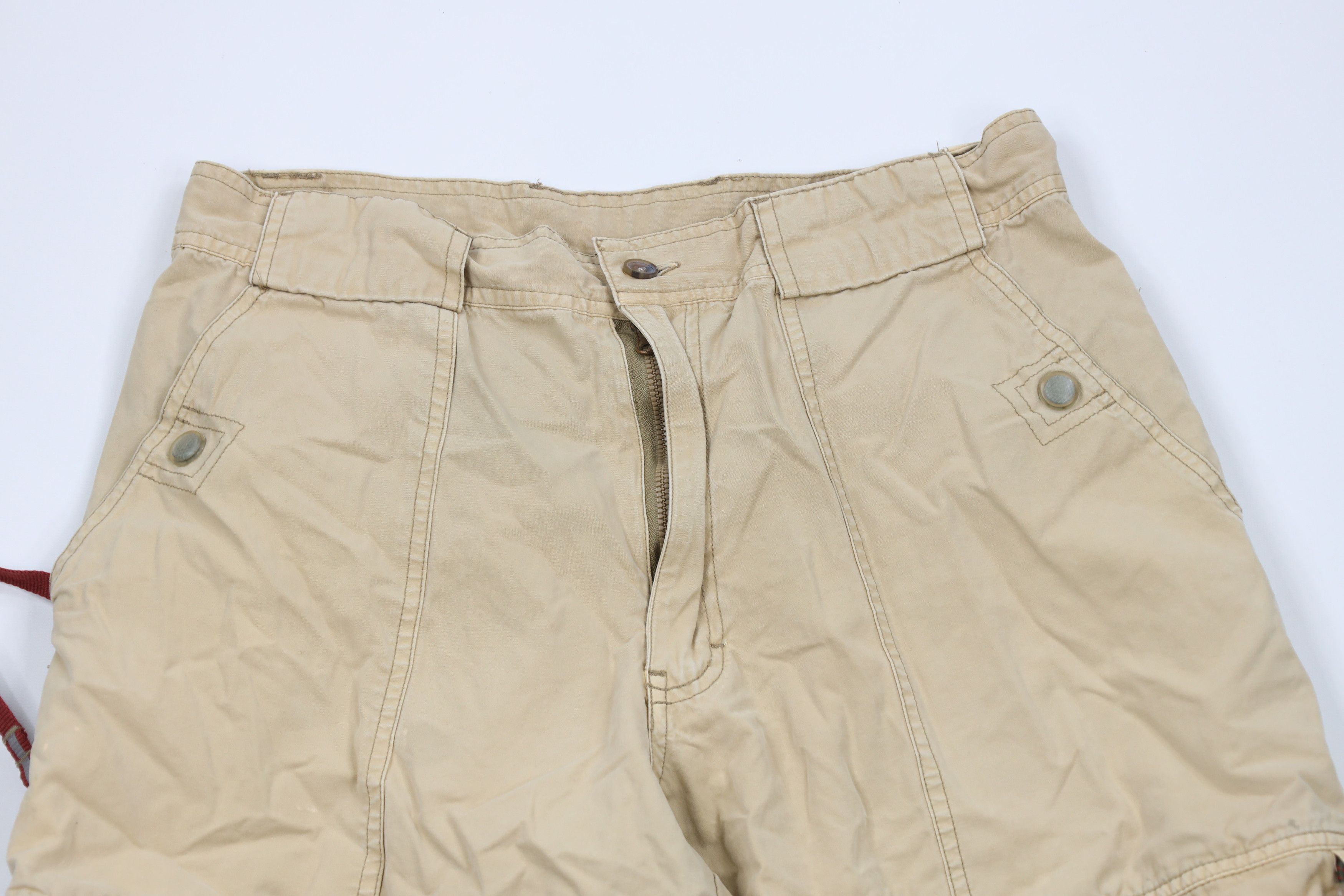 Vintage Vintage 90s Streetwear Wide Leg Skateboard Convertible Pants Size US 34 / EU 50 - 2 Thumbnail