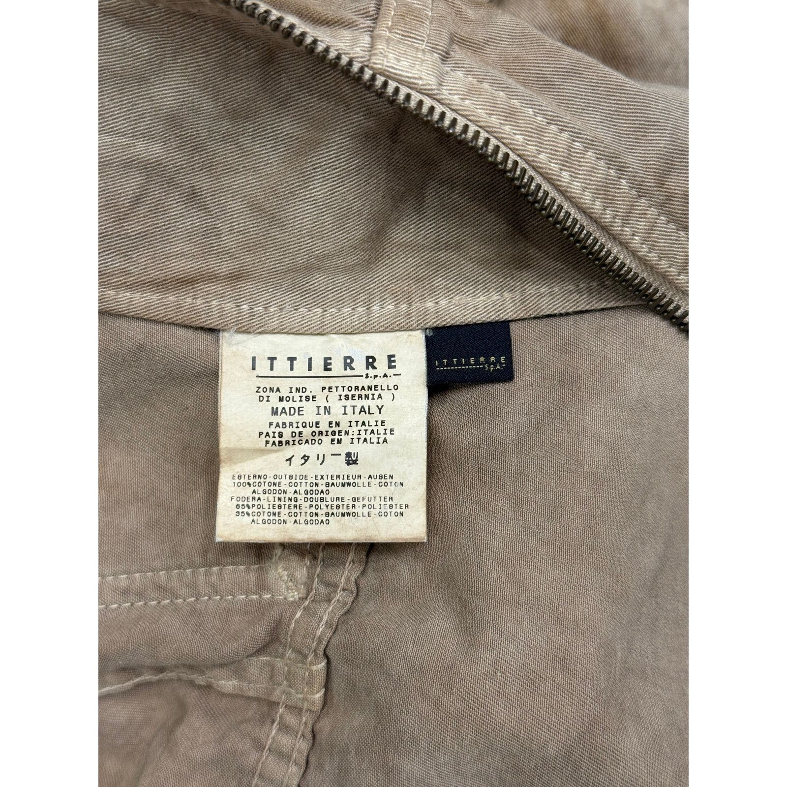 Roberto Cavalli 2001 Cavalli faded zipper light jacket Size US L / EU 52-54 / 3 - 8 Thumbnail