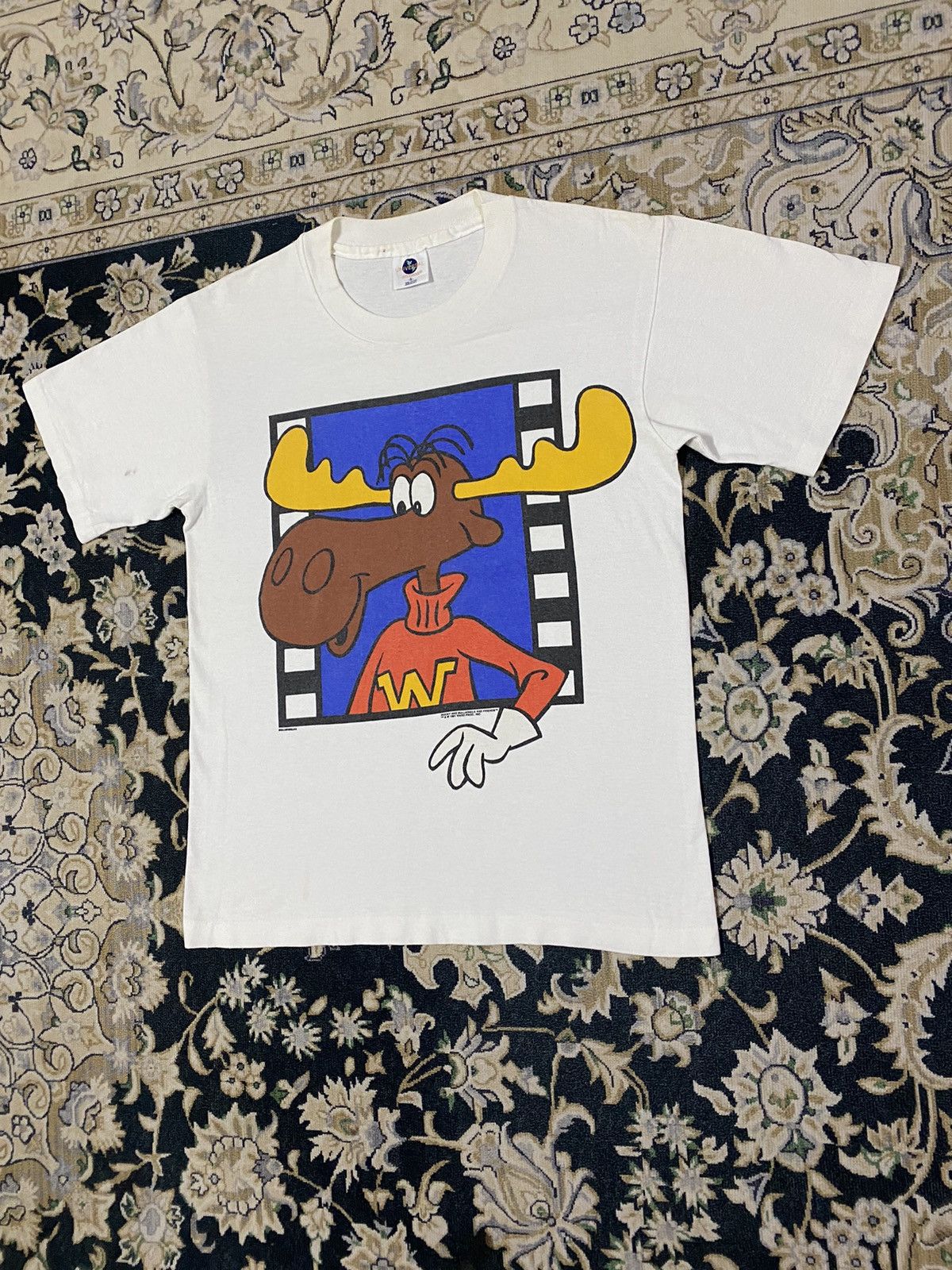 Other Vintage 90s Universal Studio Rocky & Bullwinkle Size US S / EU 44-46 / 1 - 2 Thumbnail