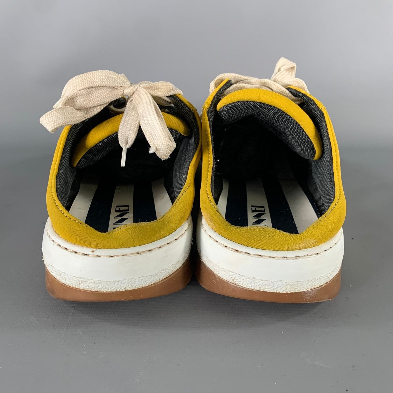Sunnei SUNNEI Size 11 Yellow White Slip On Sneakers Size US 11 / EU 44 - 4 Thumbnail