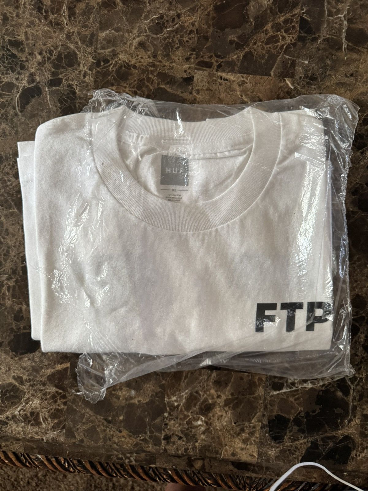 Fuck The Population × Huf FTP X HUF Logo tee Size US XL / EU 56 / 4 - 1 Thumbnail