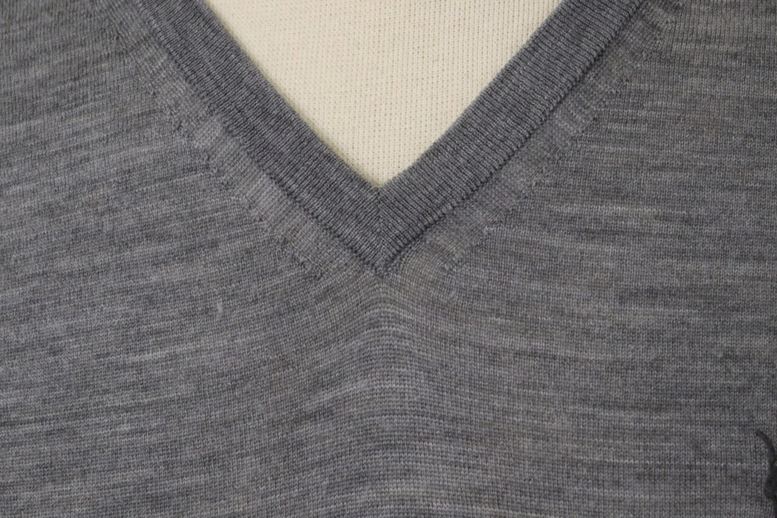 Allsaints AllSaints Gray 100% Wool Knit Pullover Sweater Size M Size M / US 6-8 / IT 42-44 - 6 Thumbnail