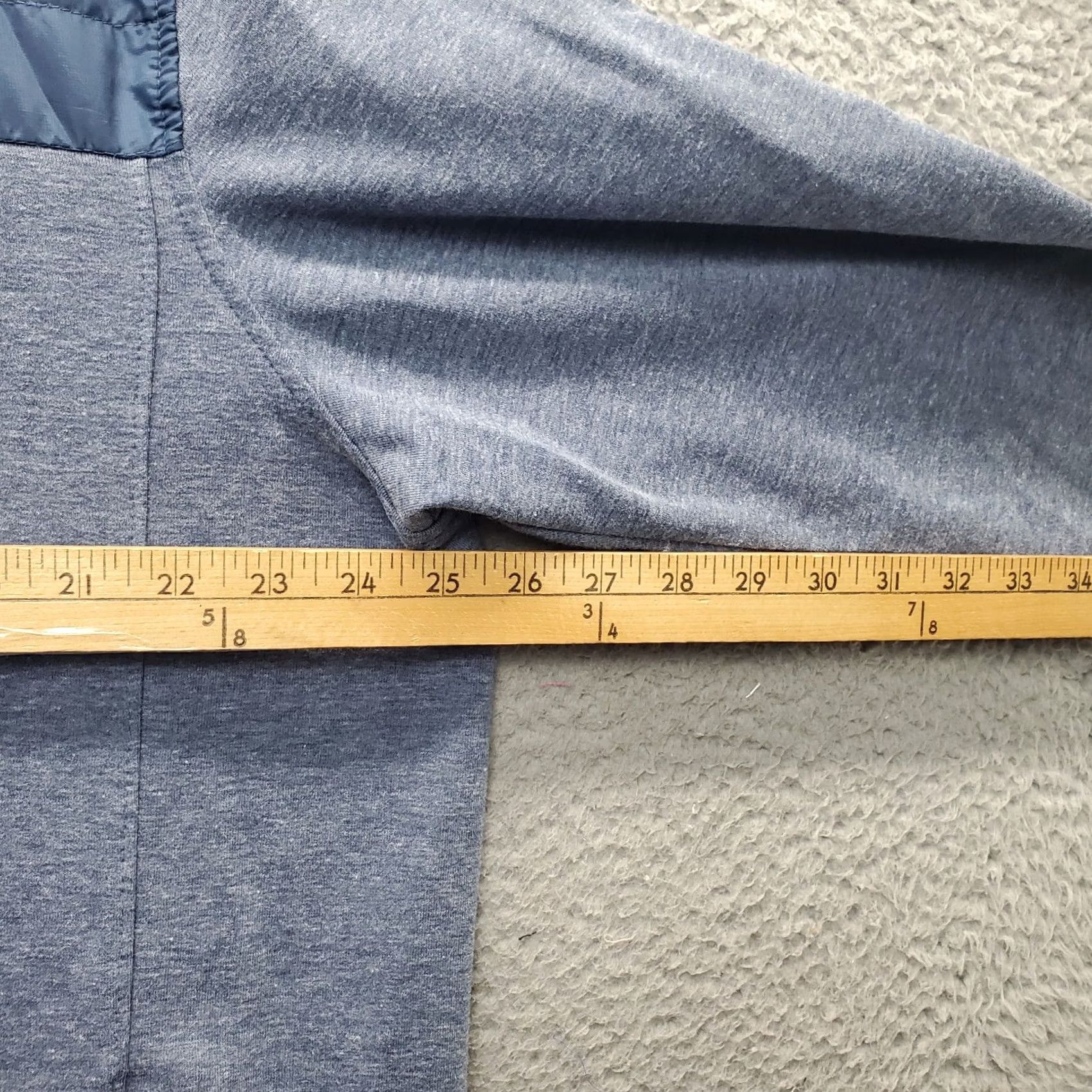 Eddie Bauer Eddie Bauer Sweatshirt Men 2XL Blue Long Sleeve Zip Pocket Mock Neck Quarter Zip Shirt Mens 2XL Blue Pockets 1/4 Zip Regular Fit Size US XXL / EU 58 / 5 - 4 Thumbnail