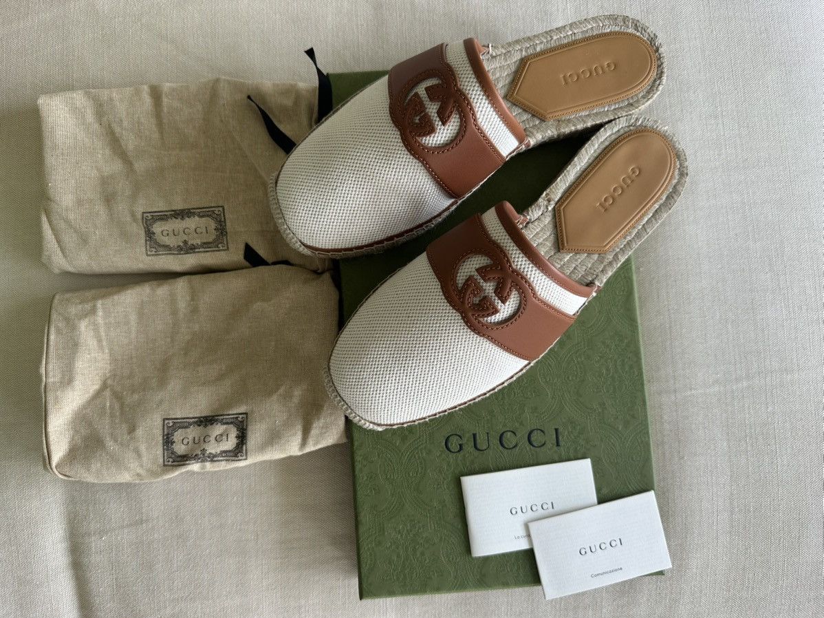 Gucci Gucci GG Interlocked Espadrilles Size US 8.5 / EU 41-42 - 6 Thumbnail