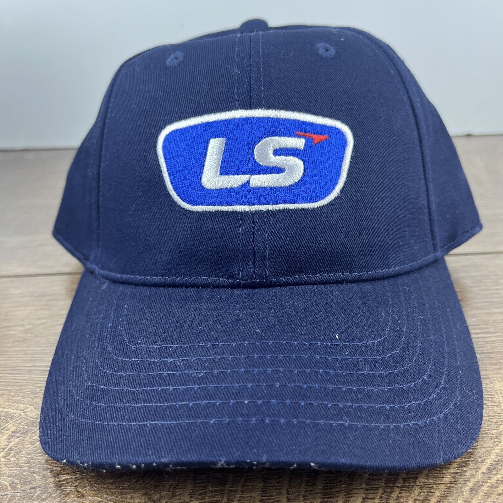 Other LS Blue Hat LS Adjustable Adult Size Hat Blue Cap Size ONE SIZE - 3 Thumbnail