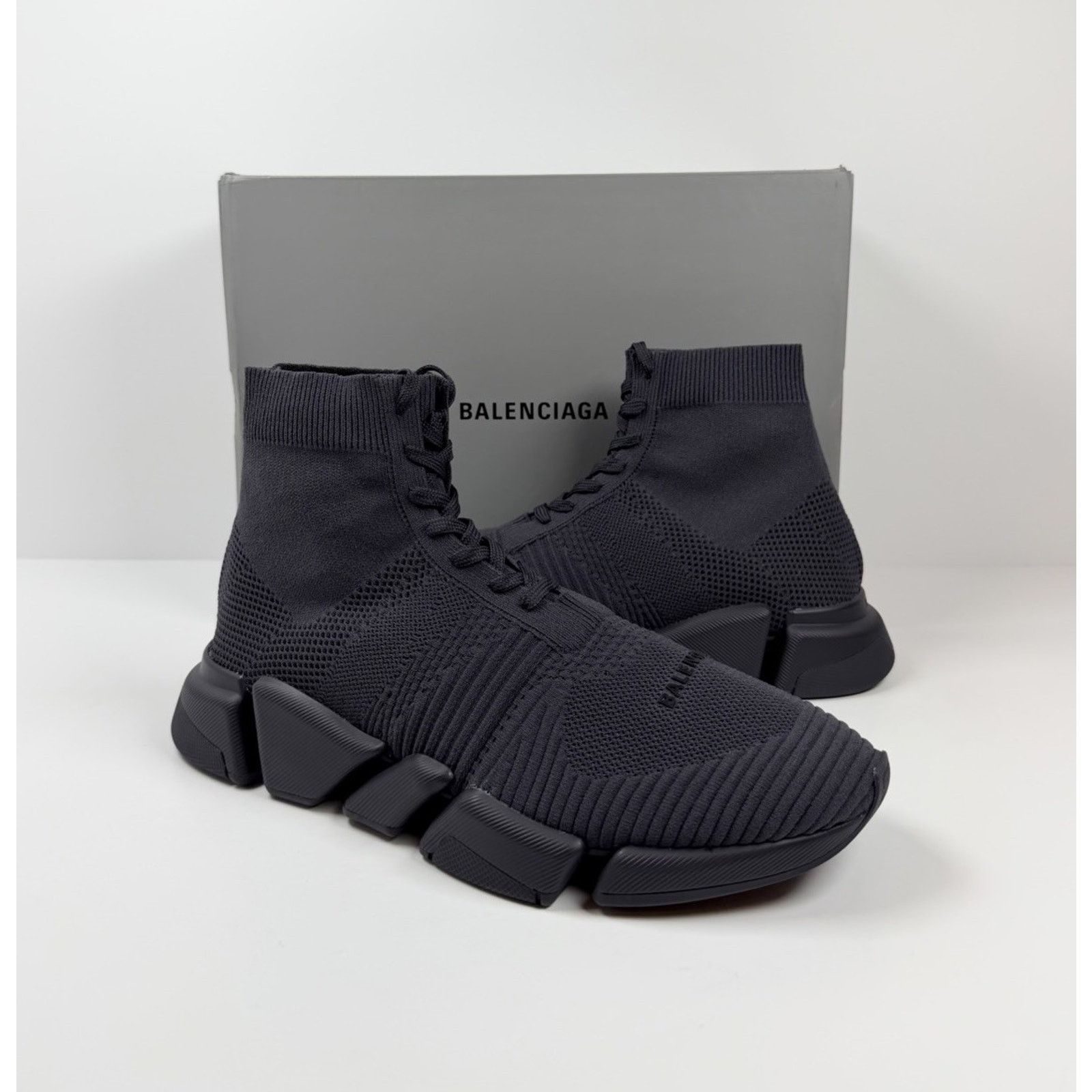 Balenciaga Size 47EU/14US - Balenciaga Speed Lace Up NEW/RETAIL $1K! Size US 14 / EU 47 - 2 Thumbnail