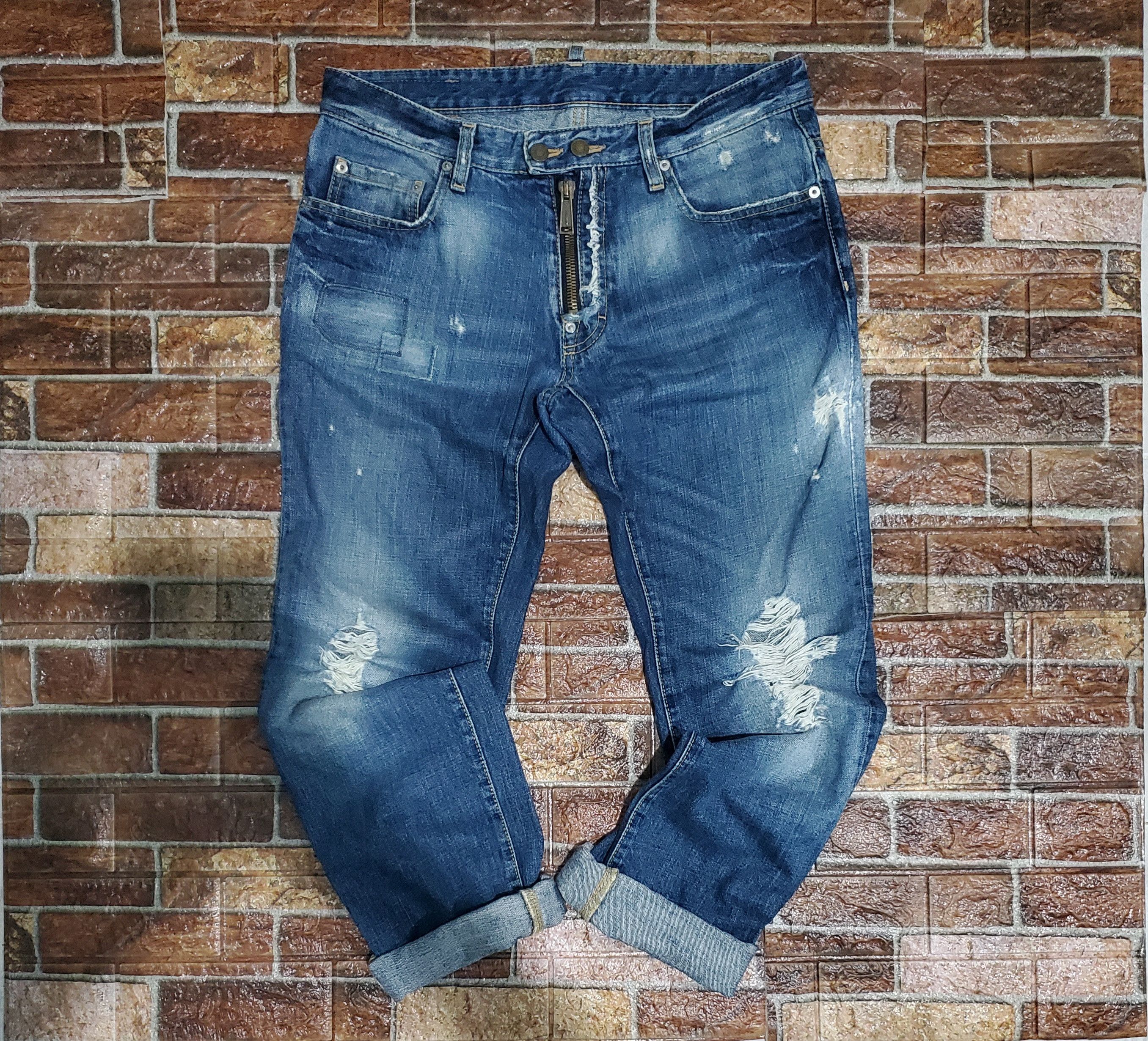 Dsquared2 vintage Dsquared Rich man Poor man baggy jeans Size US 32 / EU 48 - 2 Thumbnail