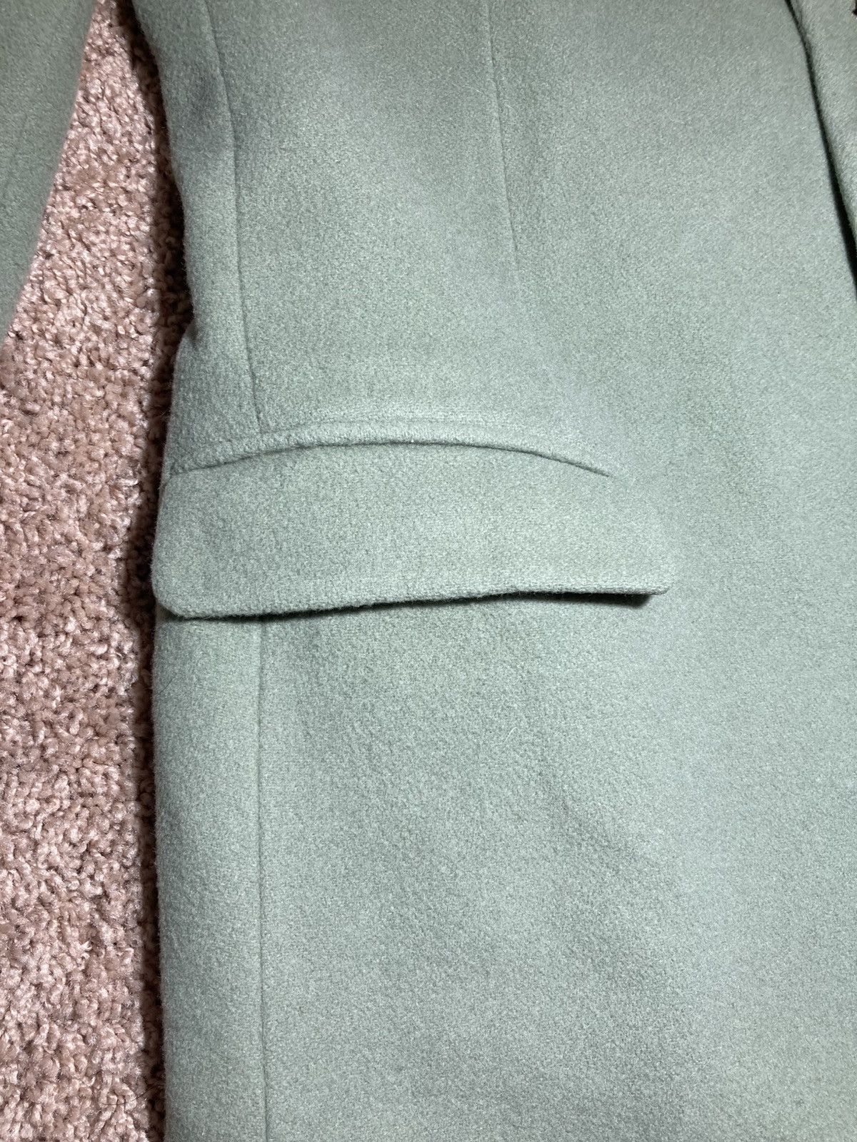 Martine Rose AW19 Martine Rose Mint Green Wool Overcoat 2019 3B M Jacket Size US M / EU 48-50 / 2 - 5 Thumbnail