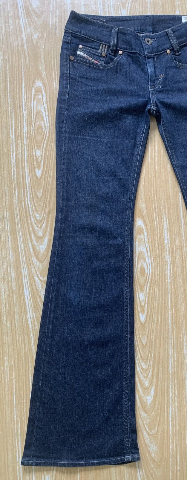 Adidas × Diesel Rare Diesel x Adidas ADI-LOUVELY Stretch Flare Jeans Pants Size US 27 - 7 Thumbnail