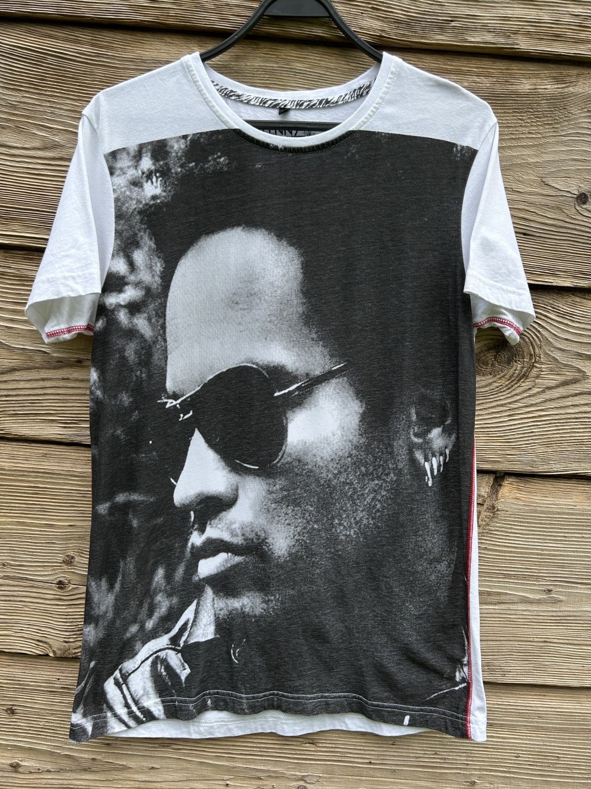 Band Tees Vintage 2012 Lenny Kravitz Photo AOP T-Shirt Size L Size US L / EU 52-54 / 3 - 1 Thumbnail