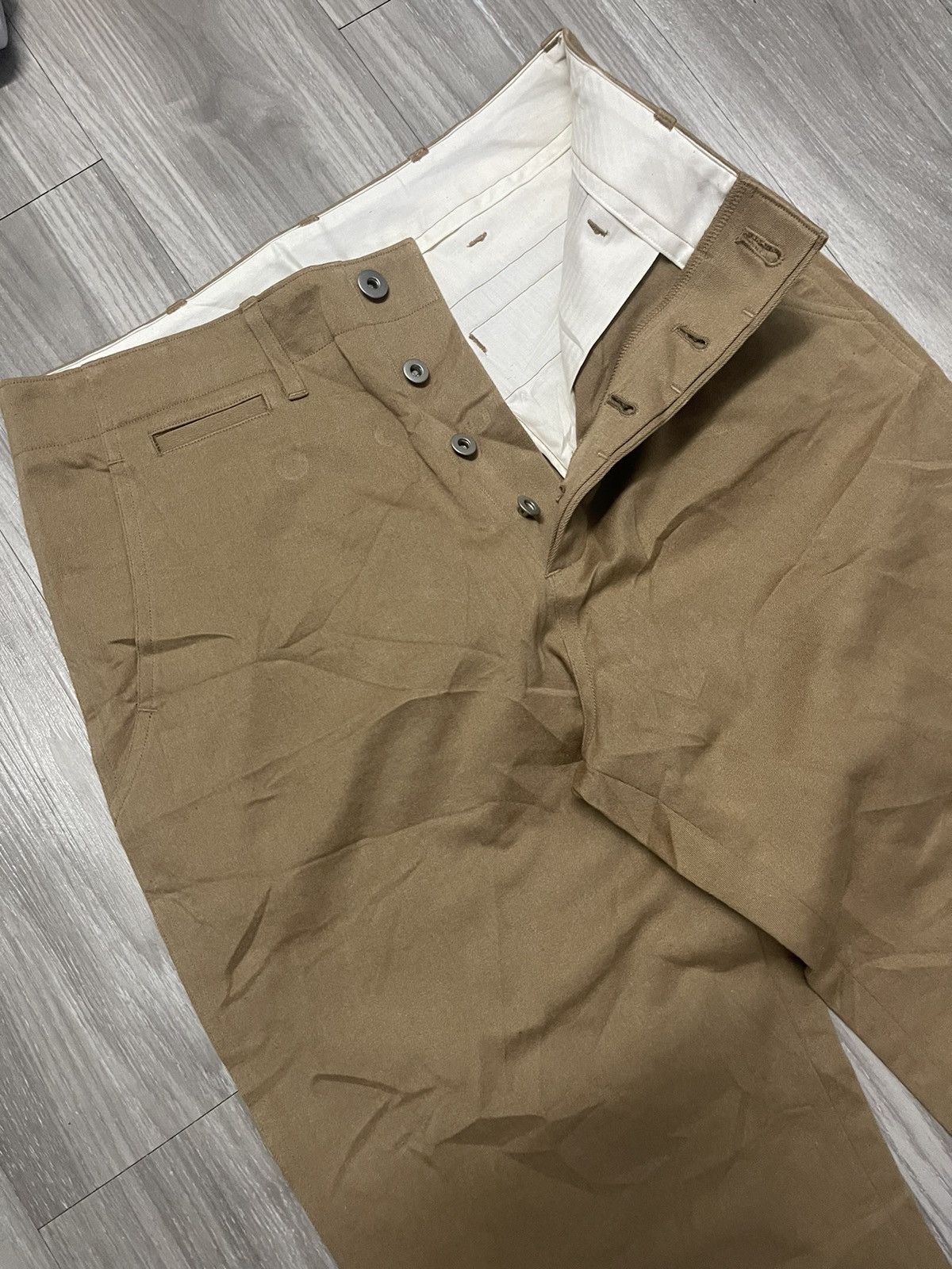 Journal Standard × United Arrows 🔸Galerie Vie - Vtg Style Work Pant Chinos Size US 30 / EU 46 - 4 Thumbnail