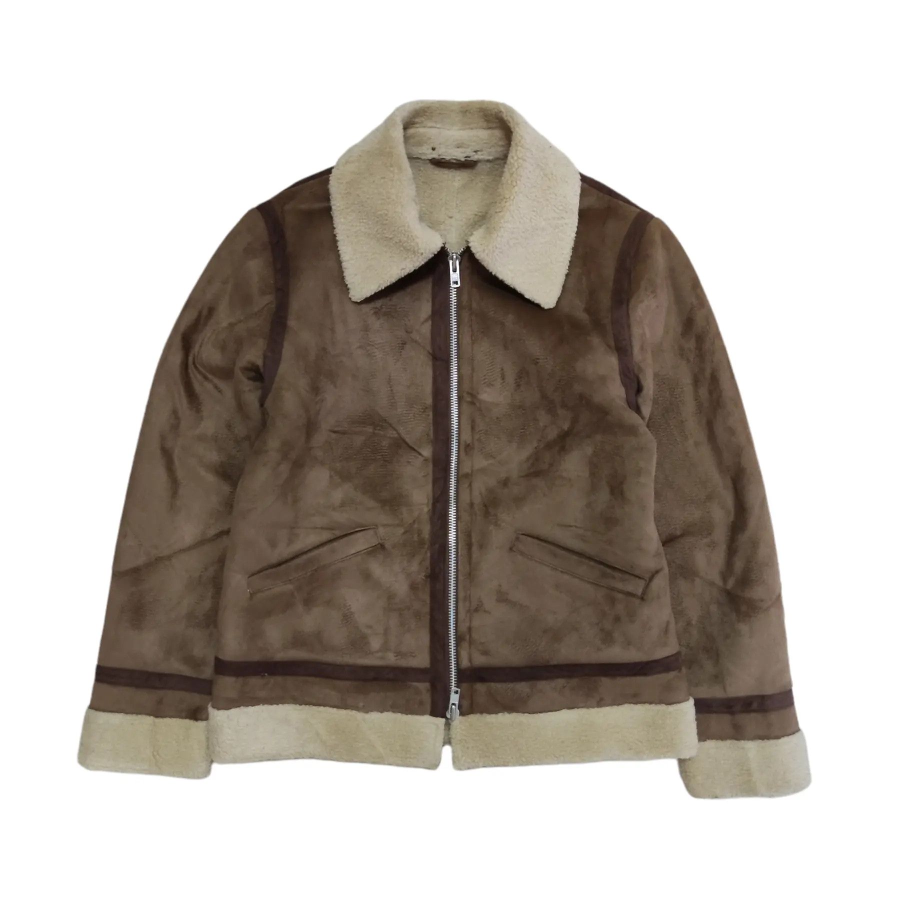 Japanese Brand Vintage Ciaopanic B3 Style Sherpa Jacket Winter Coat Size US M / EU 48-50 / 2 - 7 Thumbnail