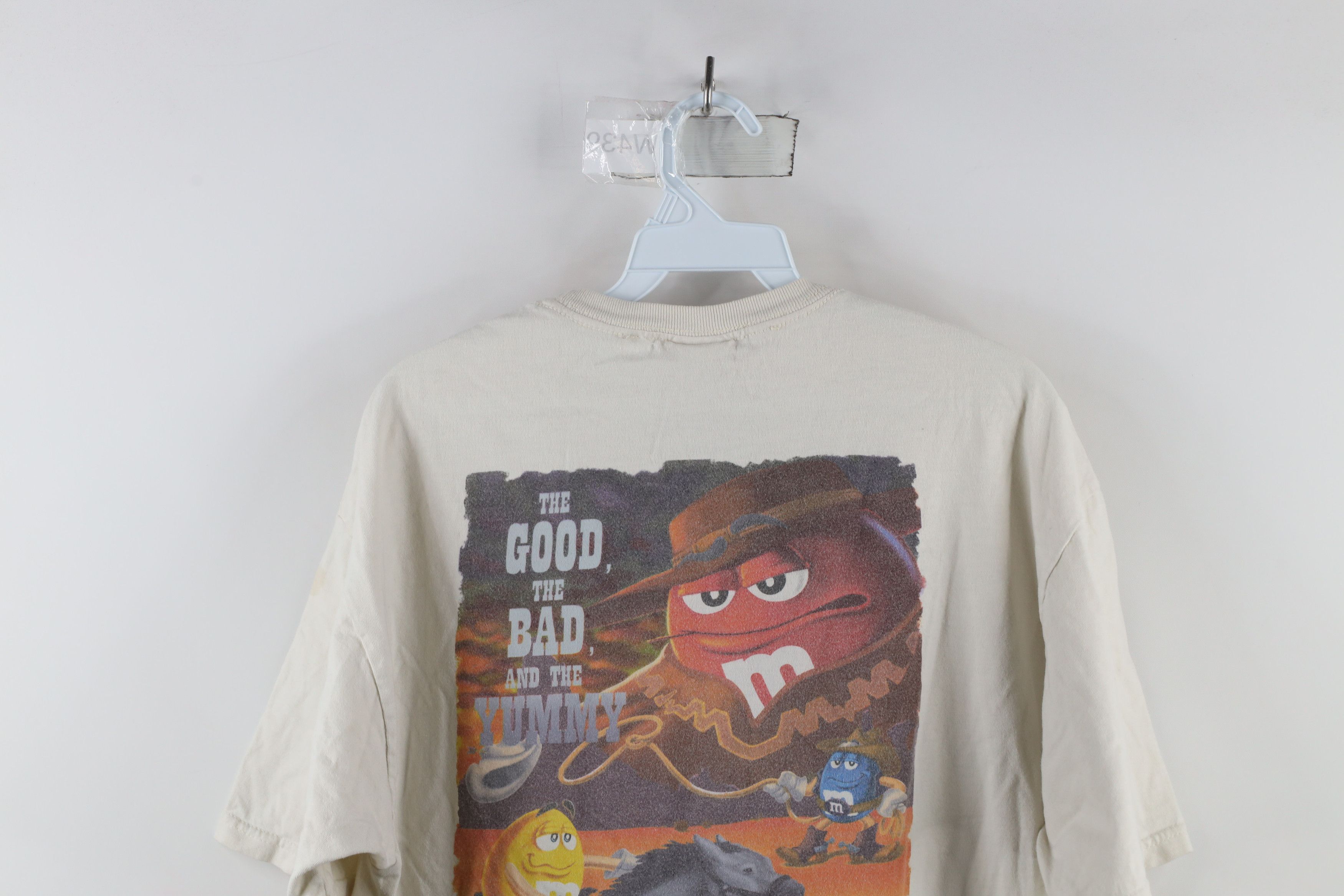 Vintage Vintage Y2K M&Ms World Western Circle Ranch Cowboy T-Shirt Size US L / EU 52-54 / 3 - 10 Thumbnail