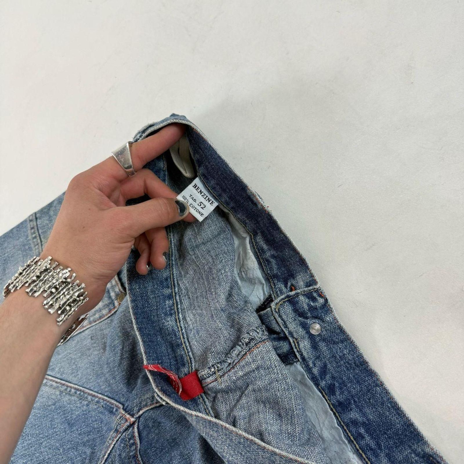 Japanese Brand × Le Grande Bleu (L.G.B.) × Vintage Vintage y2k faded mud wash grunge archive baggy skater jeans Size US 36 / EU 52 - 6 Thumbnail