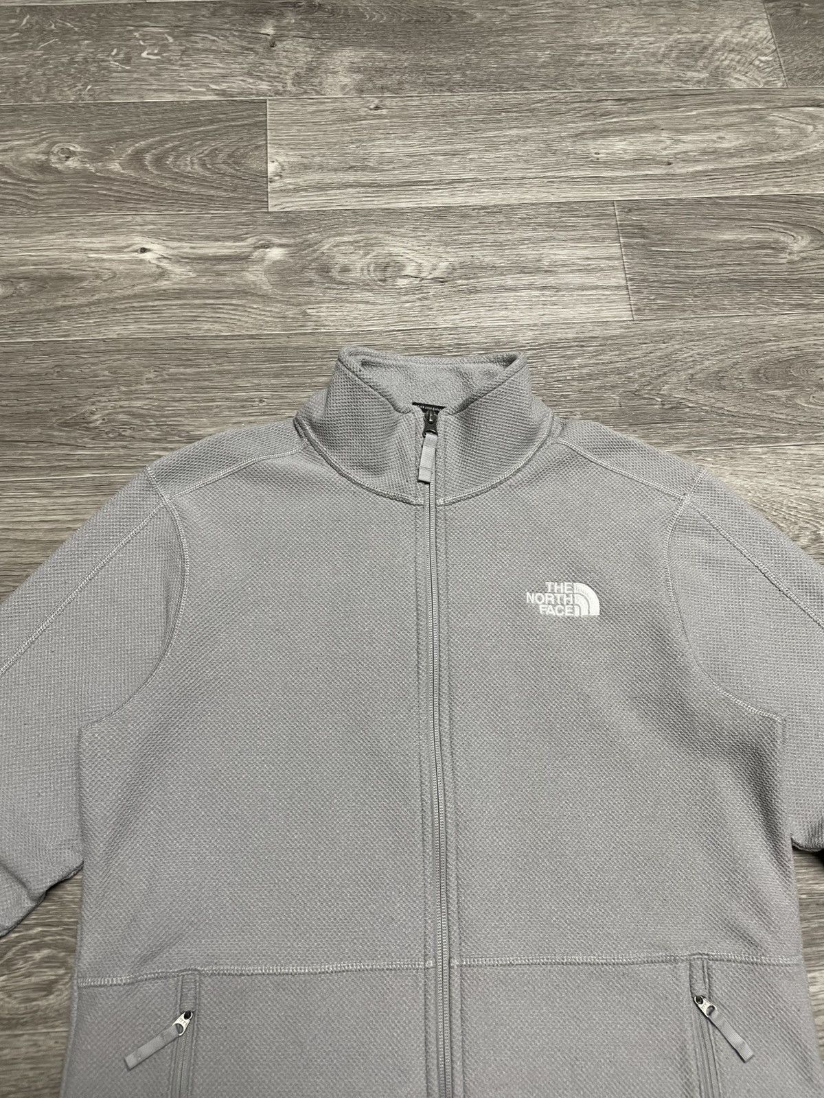 The North Face The North Face Gray Zip-Up Fleece Jacket Outdoor Gorpcore Size US S / EU 44-46 / 1 - 2 Thumbnail