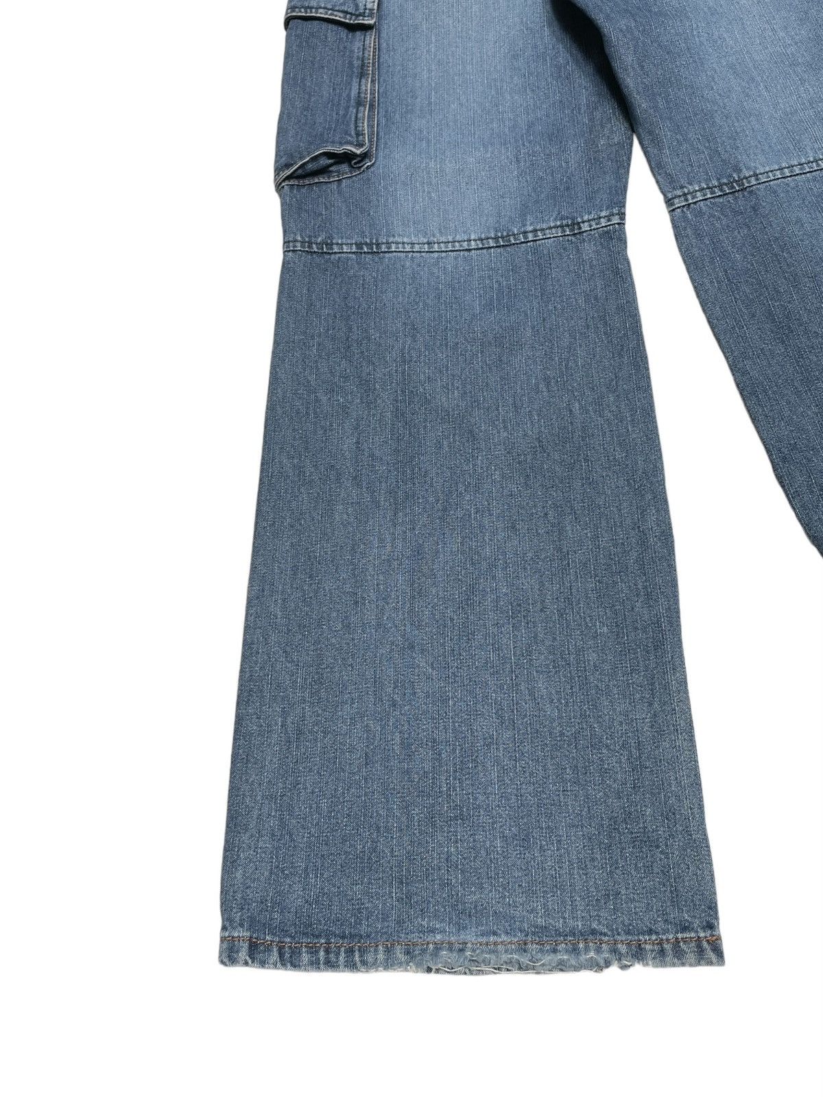 If Six Was Nine × Japanese Brand Rare Design Vintage Brand Double Edge Baggy Jeans 2000s Size US 28 / EU 44 - 10 Thumbnail