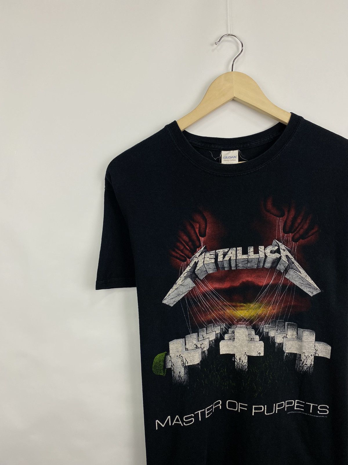 Metallica 💀 Vintage Metallica Master Of Puppets Rock Band t-shirt 2007 Size US M / EU 48-50 / 2 - 2 Thumbnail