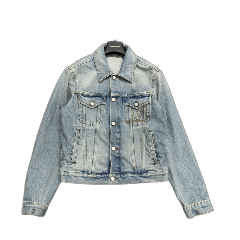 Louis Vuitton Louis Vuitton Embroidered Denim Jacket-2506 Size US M / EU 48-50 / 2 - 1 Thumbnail