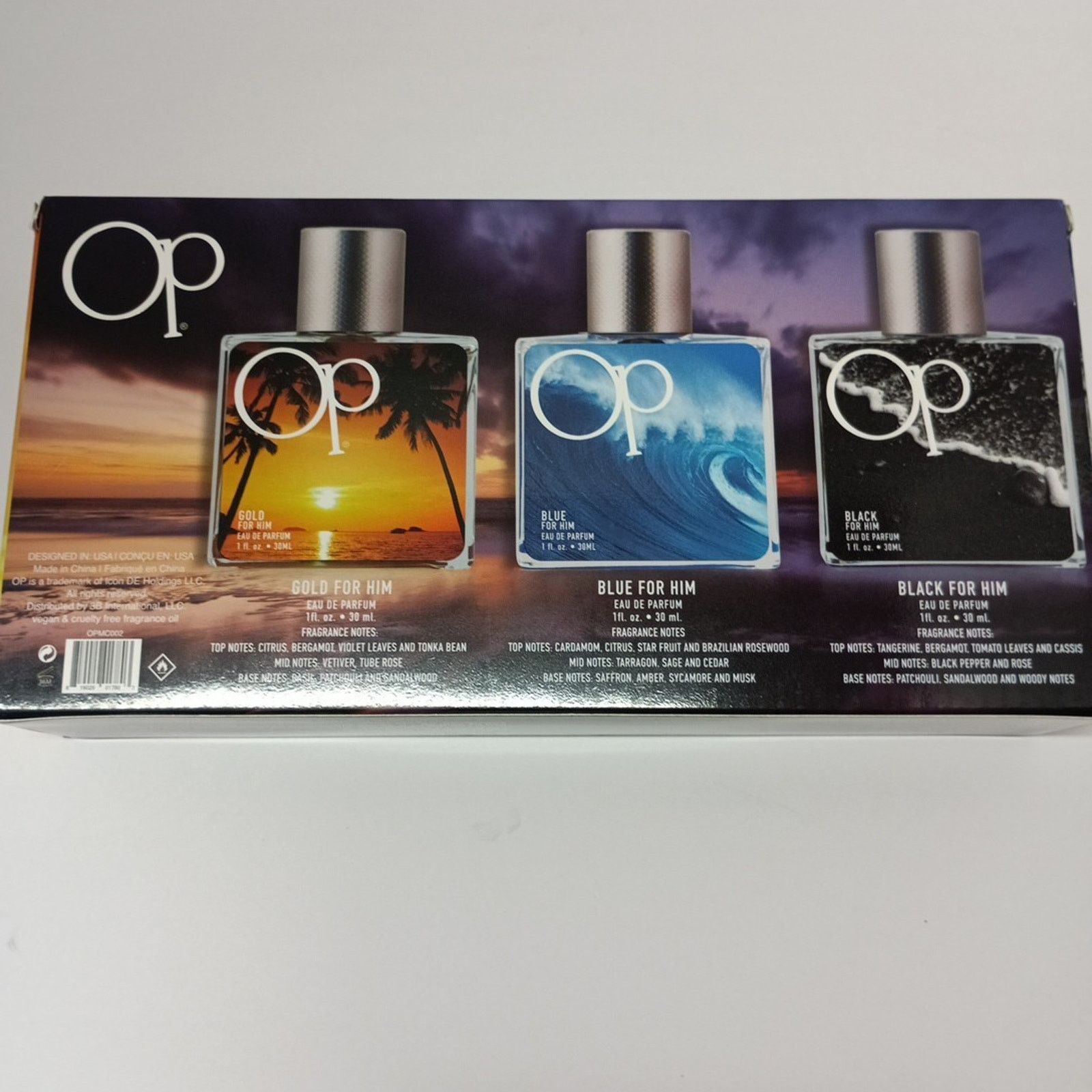 Ocean Pacific Ocean Pacific Men's Fragrance Gift Collection OP EDP 3 Piece Size ONE SIZE - 5 Thumbnail