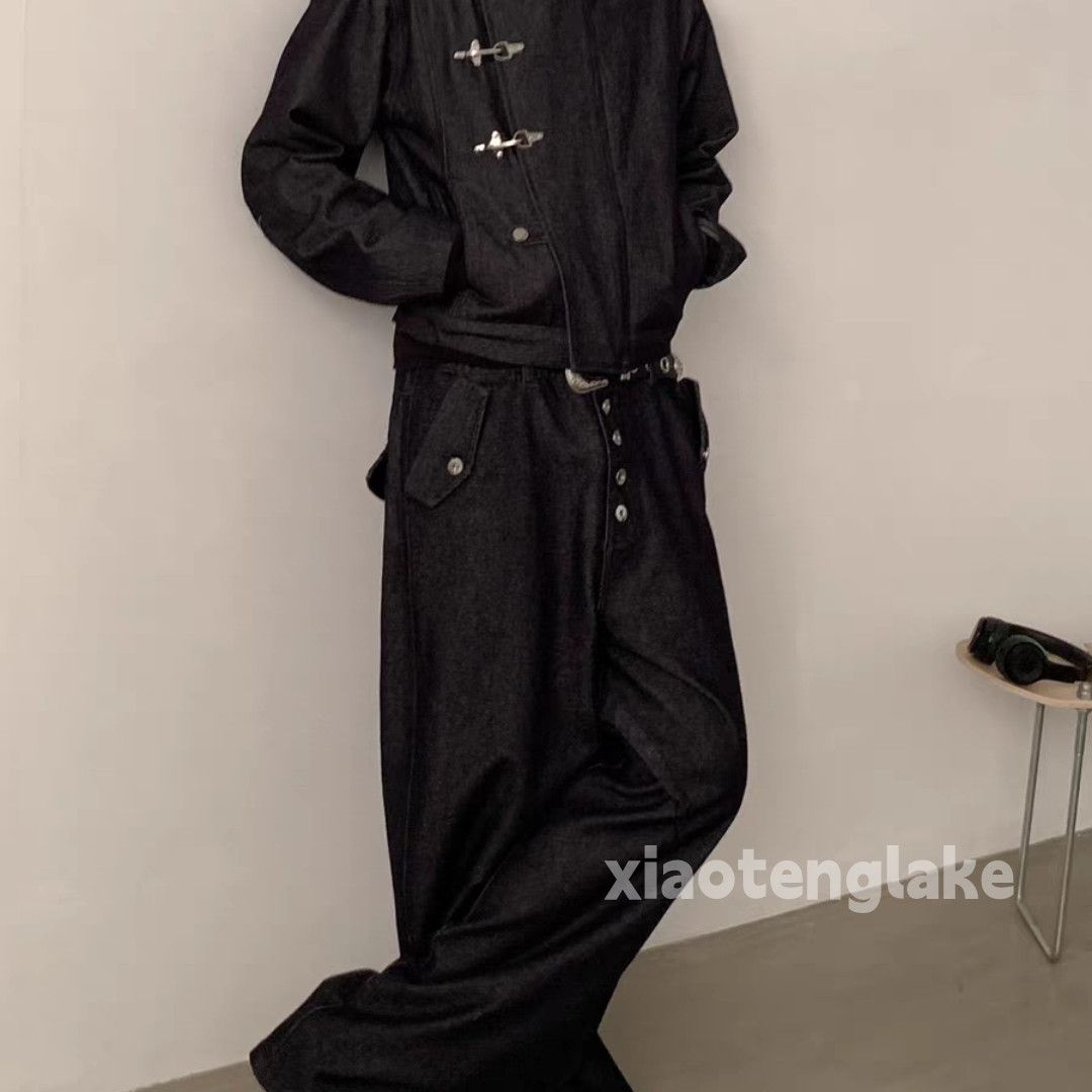Vintage ltx denim yuppie y2k loose outdoor work jacket Size US M / EU 48-50 / 2 - 8 Thumbnail