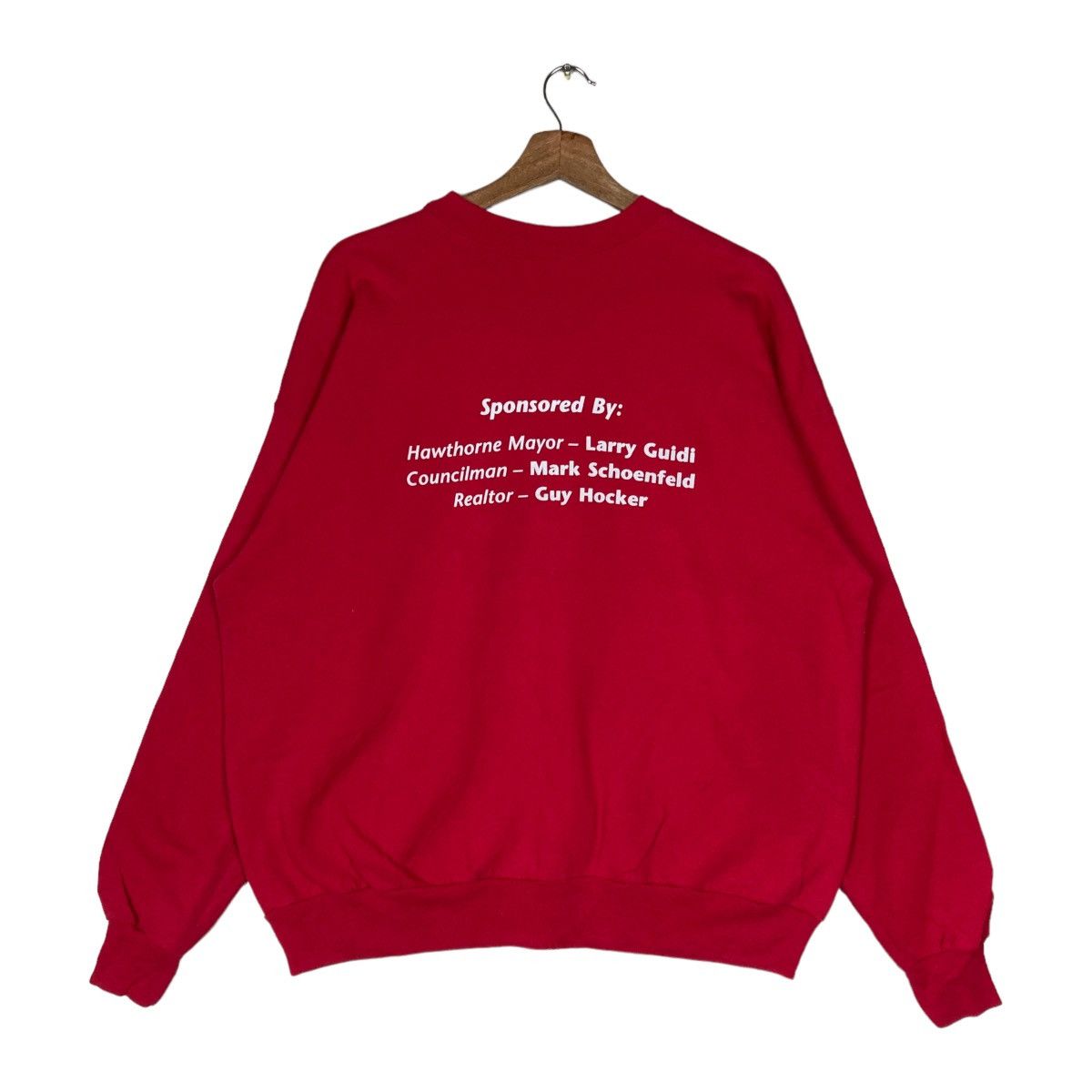 Hanes Vintage Hanes Burnett Bulldogs Pullover Jumper Sweatshirt Size US XL / EU 56 / 4 - 5 Thumbnail