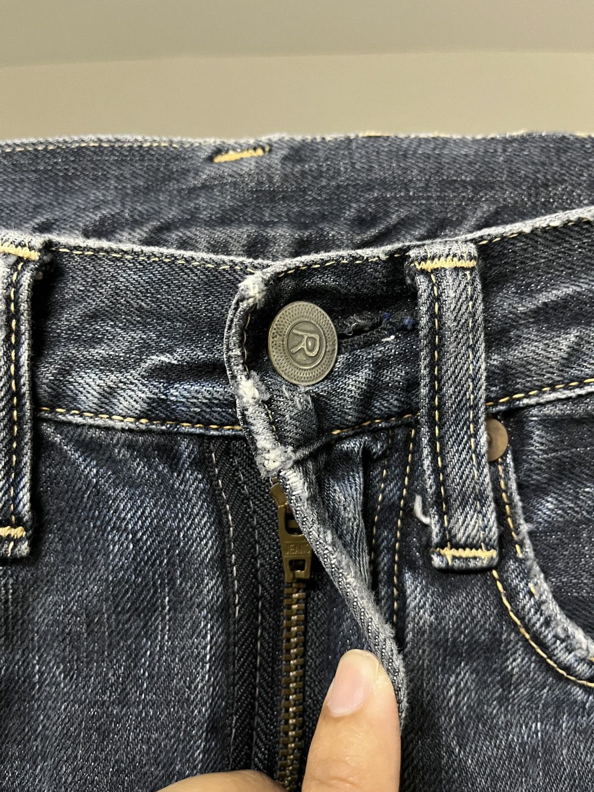 45rpm 💥 45rpm Distressed Denim Size 26" / US 2 / IT 38 - 7 Thumbnail