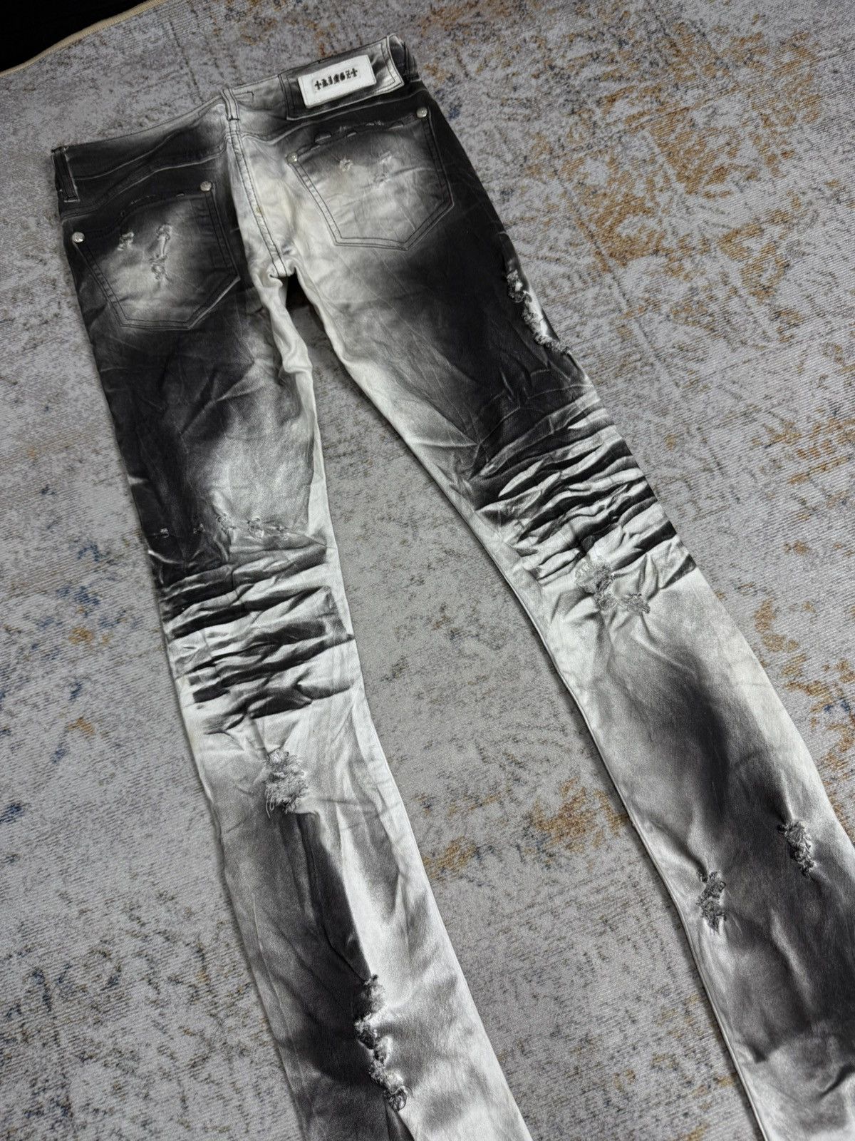 Tornado Mart Kings live y2k style denim pants Size US 32 / EU 48 - 4 Thumbnail