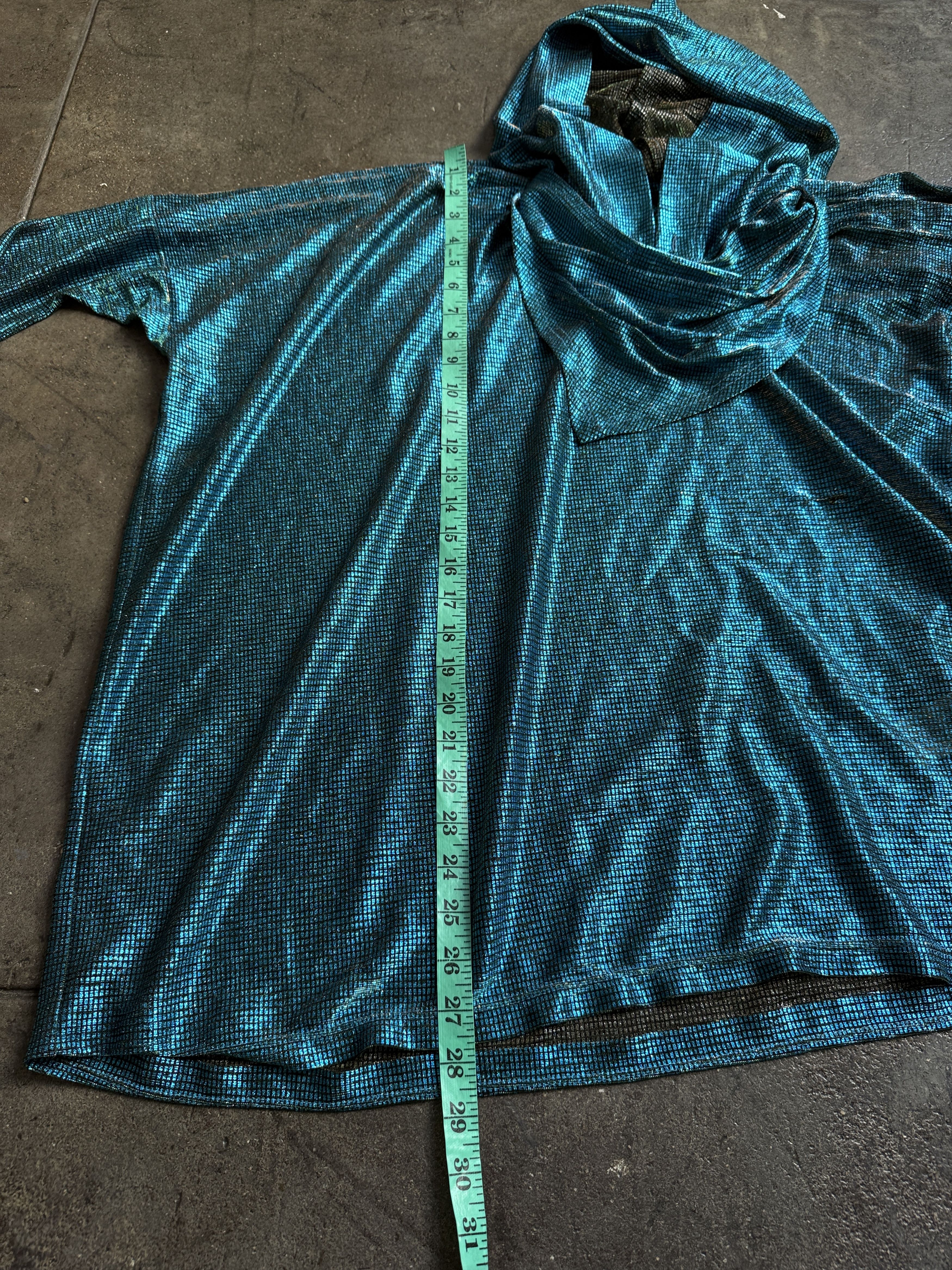 Vivienne Westwood 2018 Metallic Fiber Andreas Kronthaler Iridescent Hoodie Size US M / EU 48-50 / 2 - 12 Thumbnail