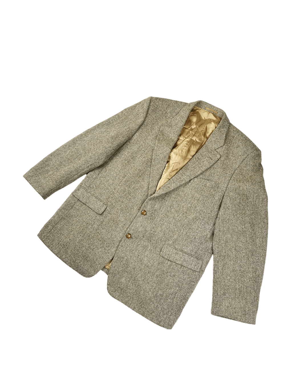 Harris Tweed × Vintage Vintage Harris Tweed Wool Blazer L Size 44R - 7 Thumbnail