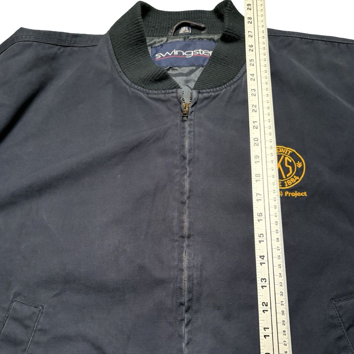 Other Vintage Swingster Faded Navy Blue Bomber Jacket Men's XL Size US XL / EU 56 / 4 - 5 Thumbnail