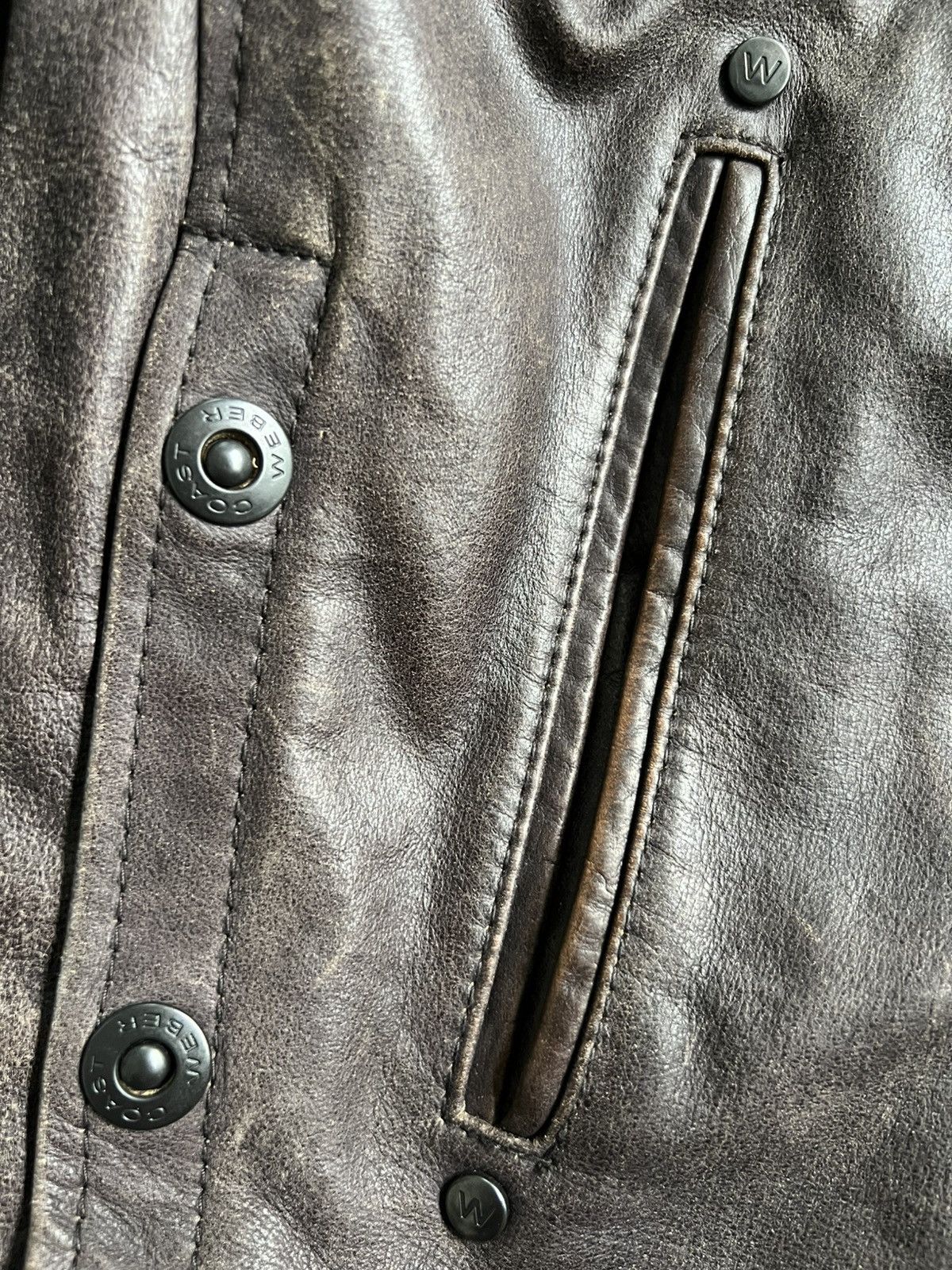 Weber Leather Moto Jacket Size US M / EU 48-50 / 2 - 3 Thumbnail