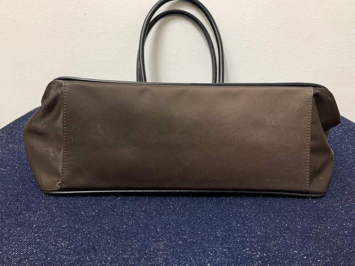 Japanese Brand Vintage Y’saccs Brown Nylon Handbag Size ONE SIZE - 9 Thumbnail