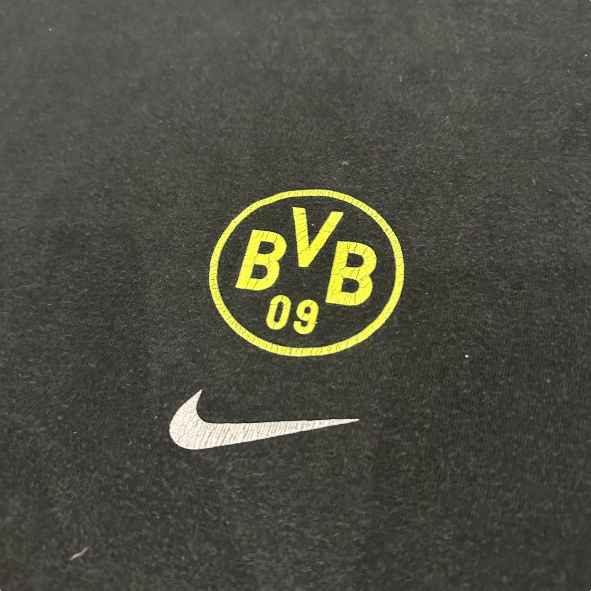 Nike 90’s Black Nike Borussia Dortmund football graphic tshirt Size US XXL / EU 58 / 5 - 6 Thumbnail